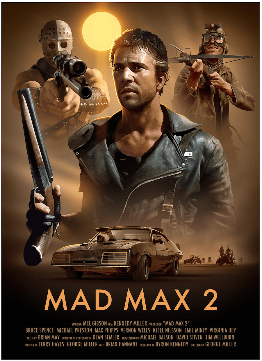 901x1243 Mad Max 2: The Road Warrior (1981)