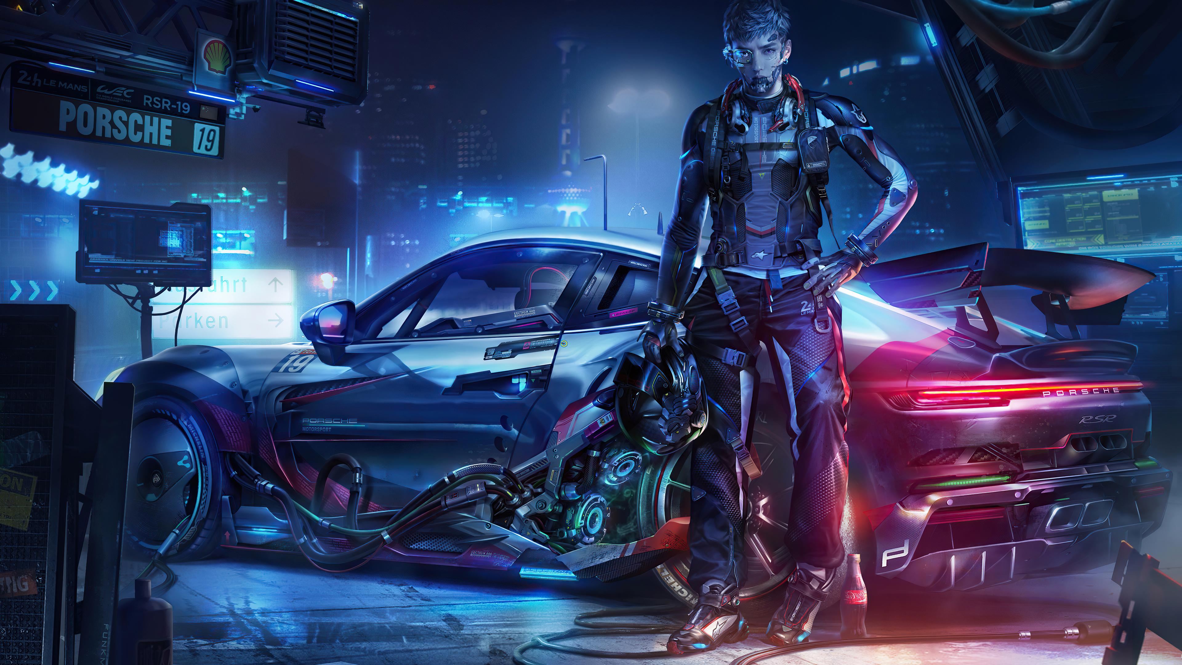 3840x2160 Sci Fi Cyborg 4k Ultra HD Wallpaper