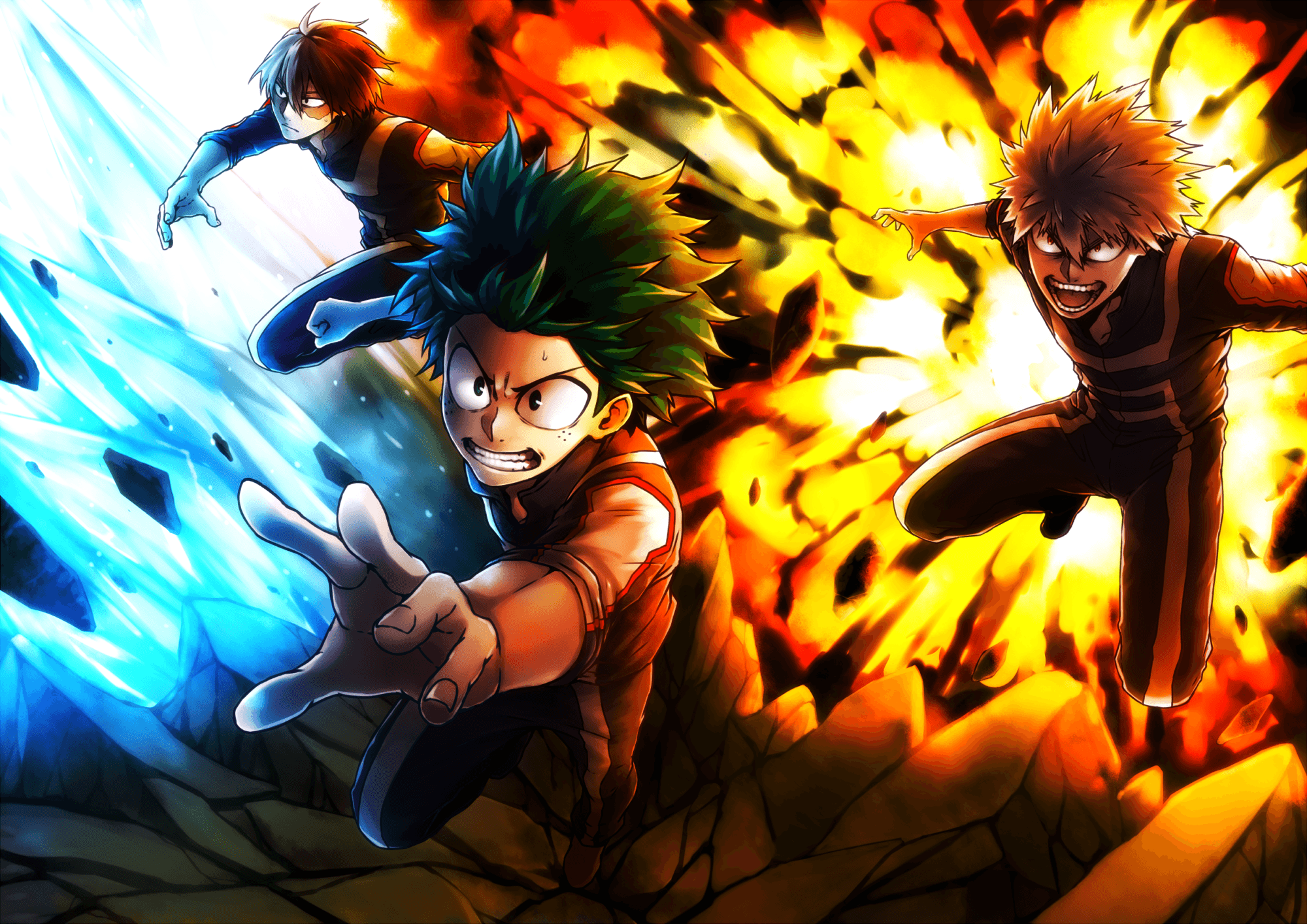 2000x1414 Boku no Hero Academia Wallpaper 2 X 1414