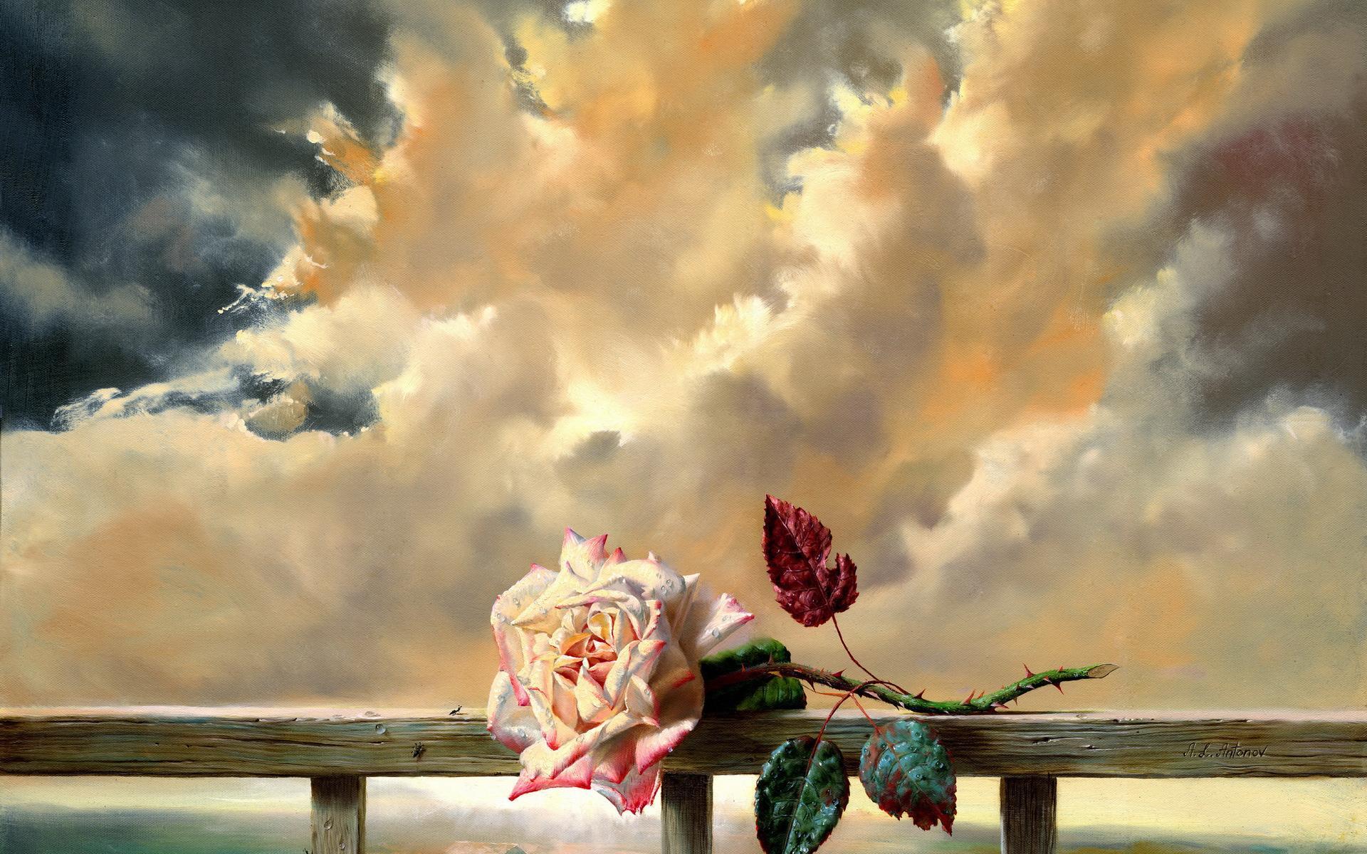 1920x1200 Love Art Wallpaper