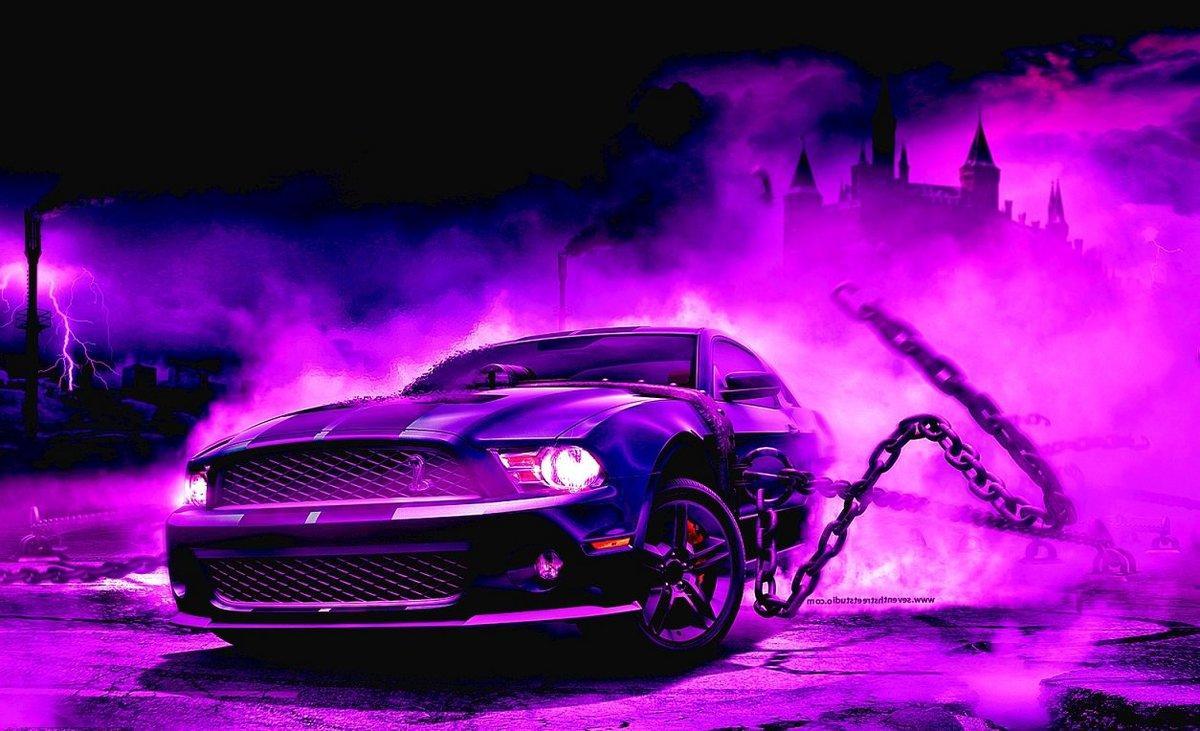 1200x731 Purple Cars Wallpaper