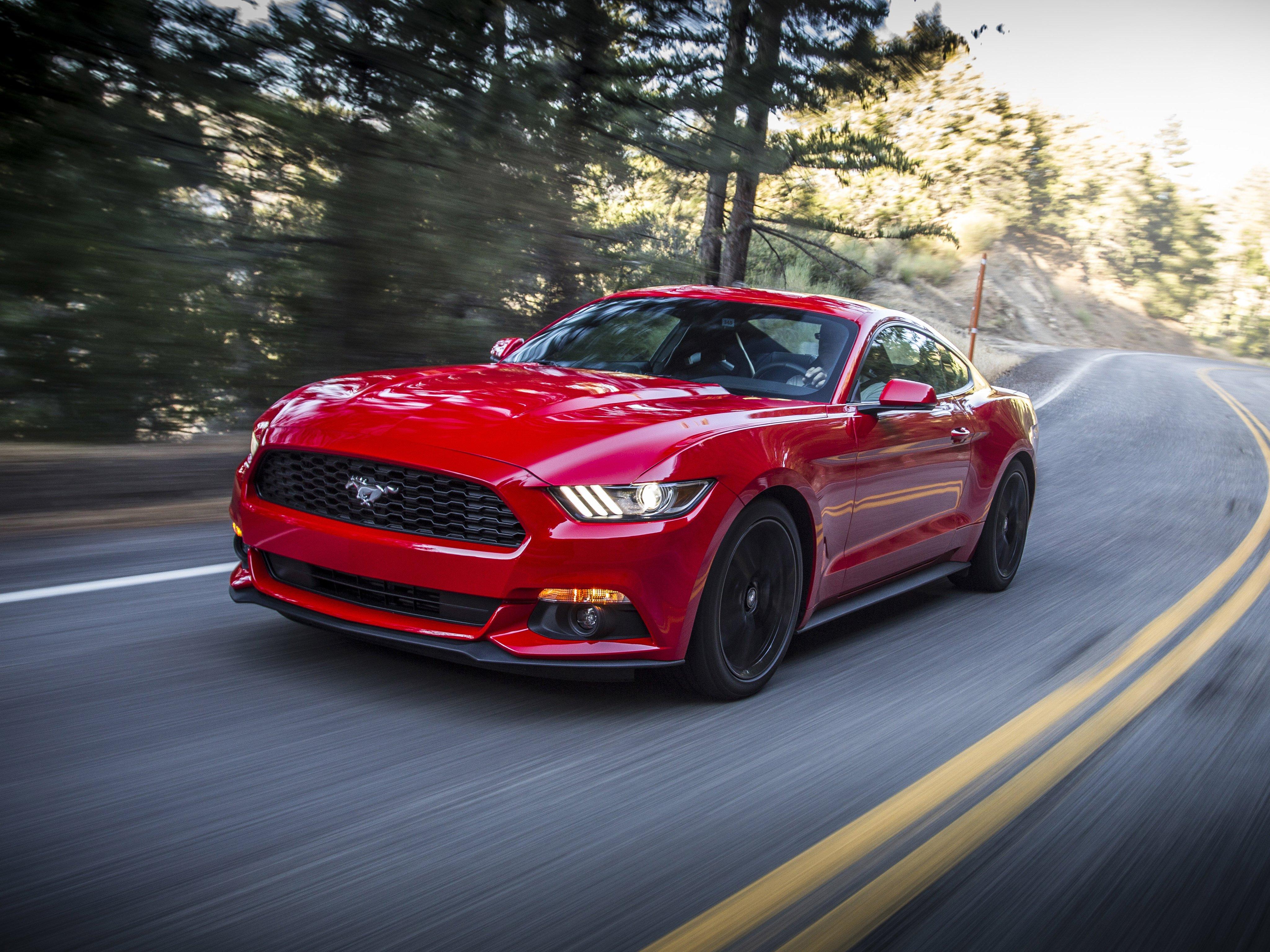 4096x3072 Ford Mustang EcoBoost Coupe muscle wallpaperx3072
