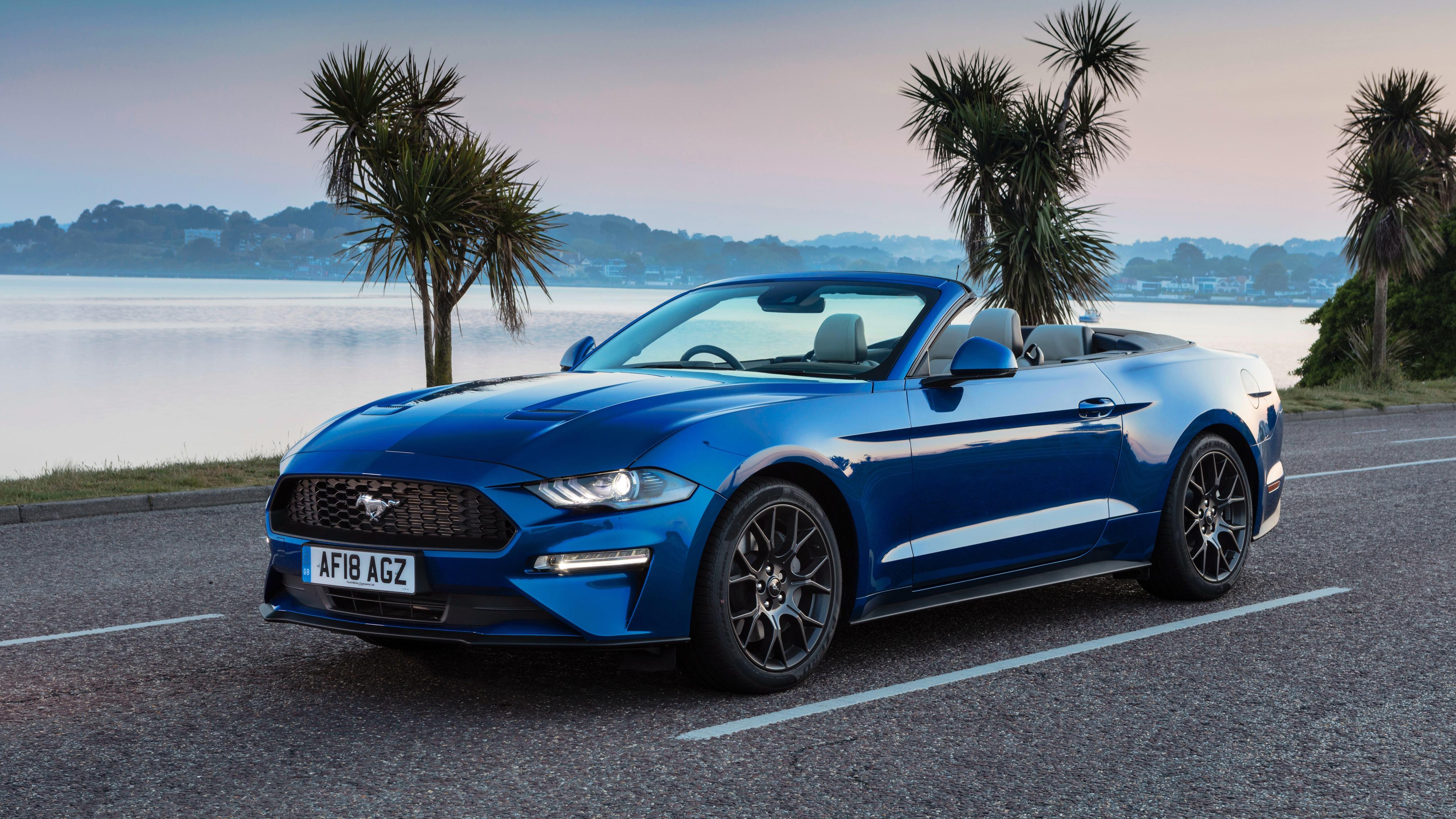 4096x2304 Ford Mustang Ecoboost Convertible 4K Wallpaper. HD Car Wallpaper