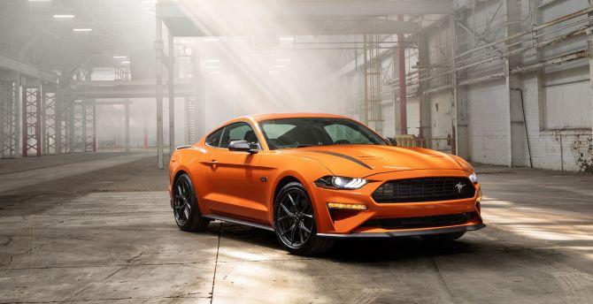 670x344 Ford mustang ecoboost, high performance package 5k wallpaper, HD image, picture, background, 037788