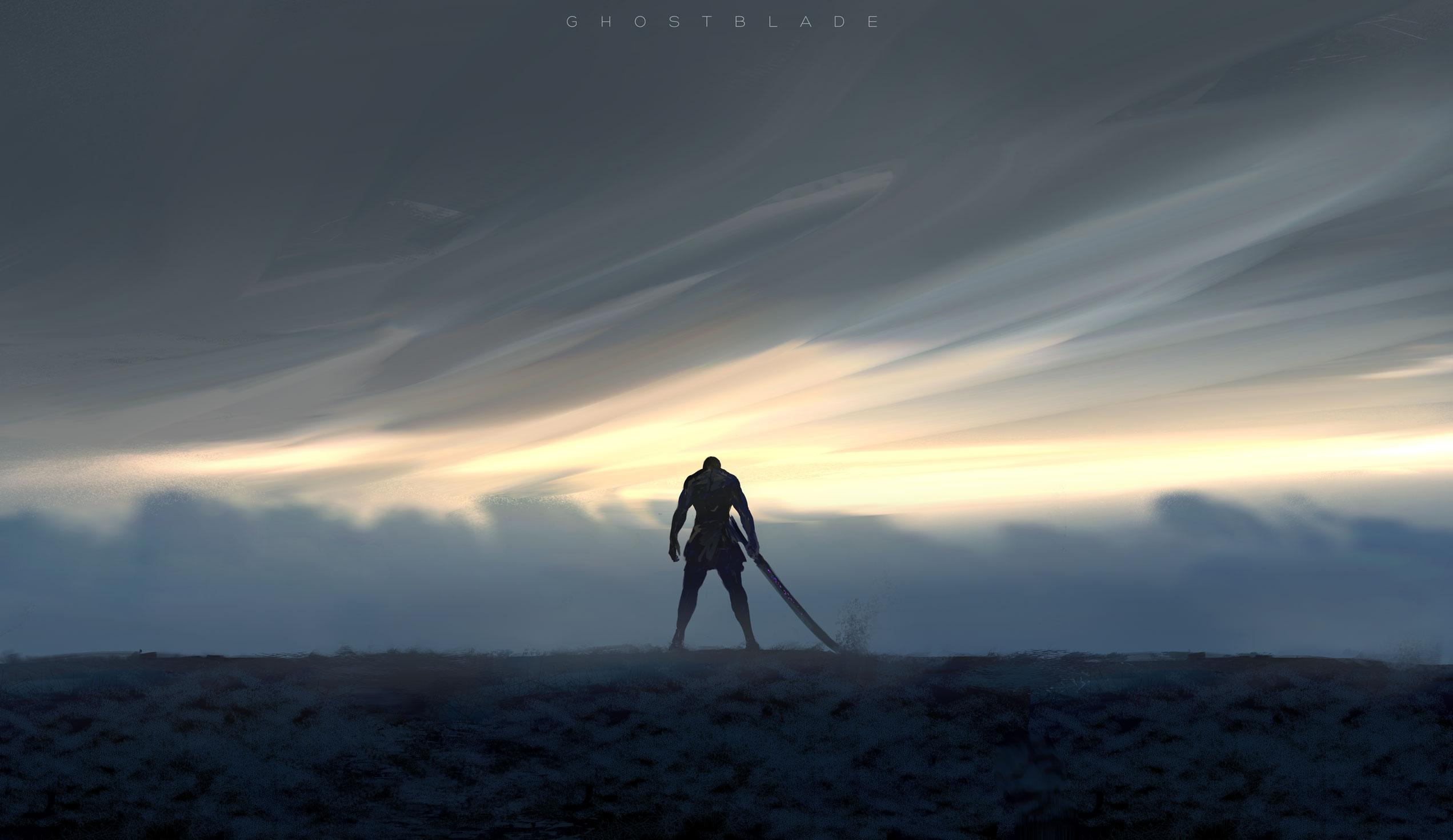 2543x1471 Journey Ghostblade Warrior, HD Artist, 4k Wallpaper, Image, Background, Photo and Picture