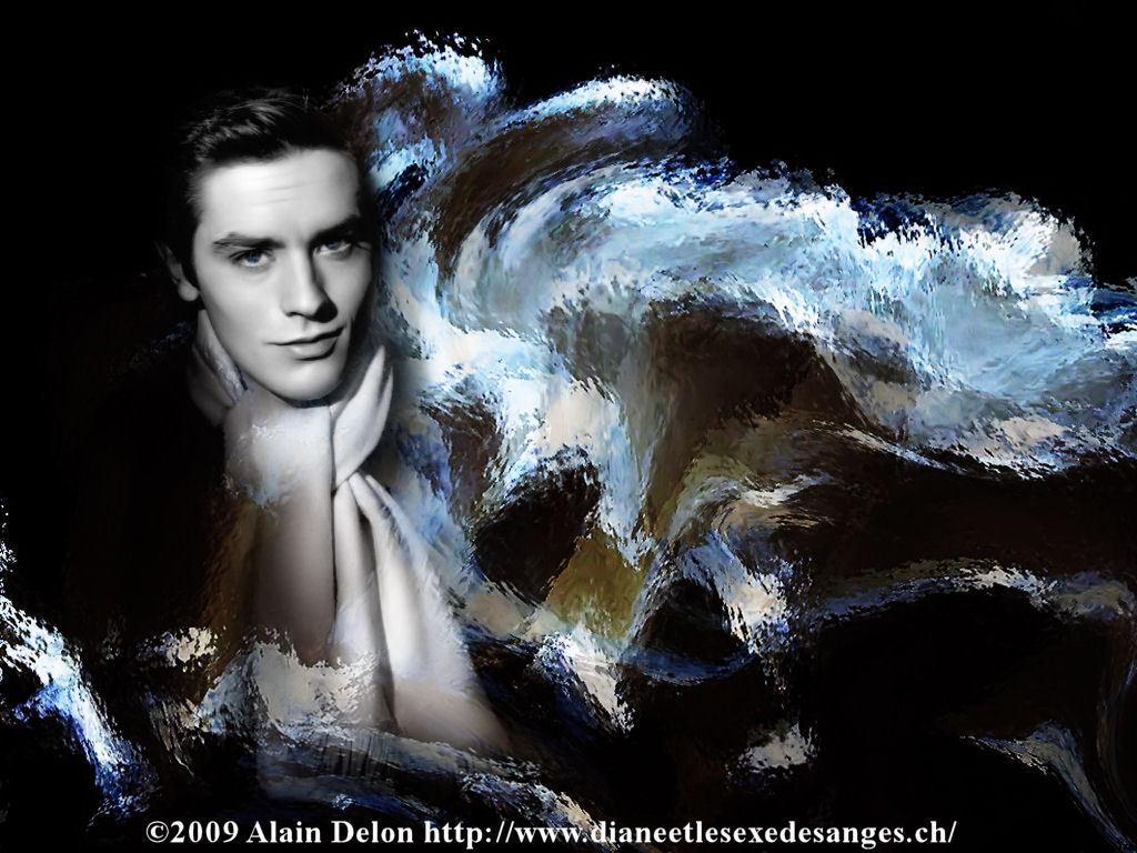 1024x768 Alain Delon Delon Wallpaper