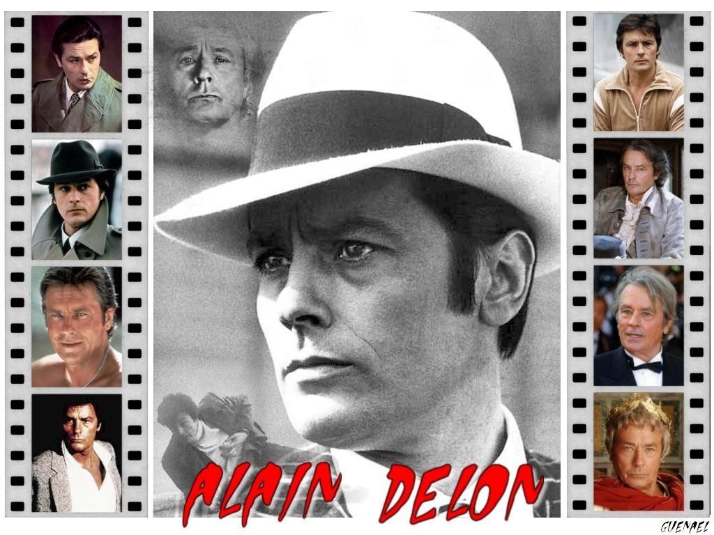 1024x768 Alain Delon Delon Wallpaper