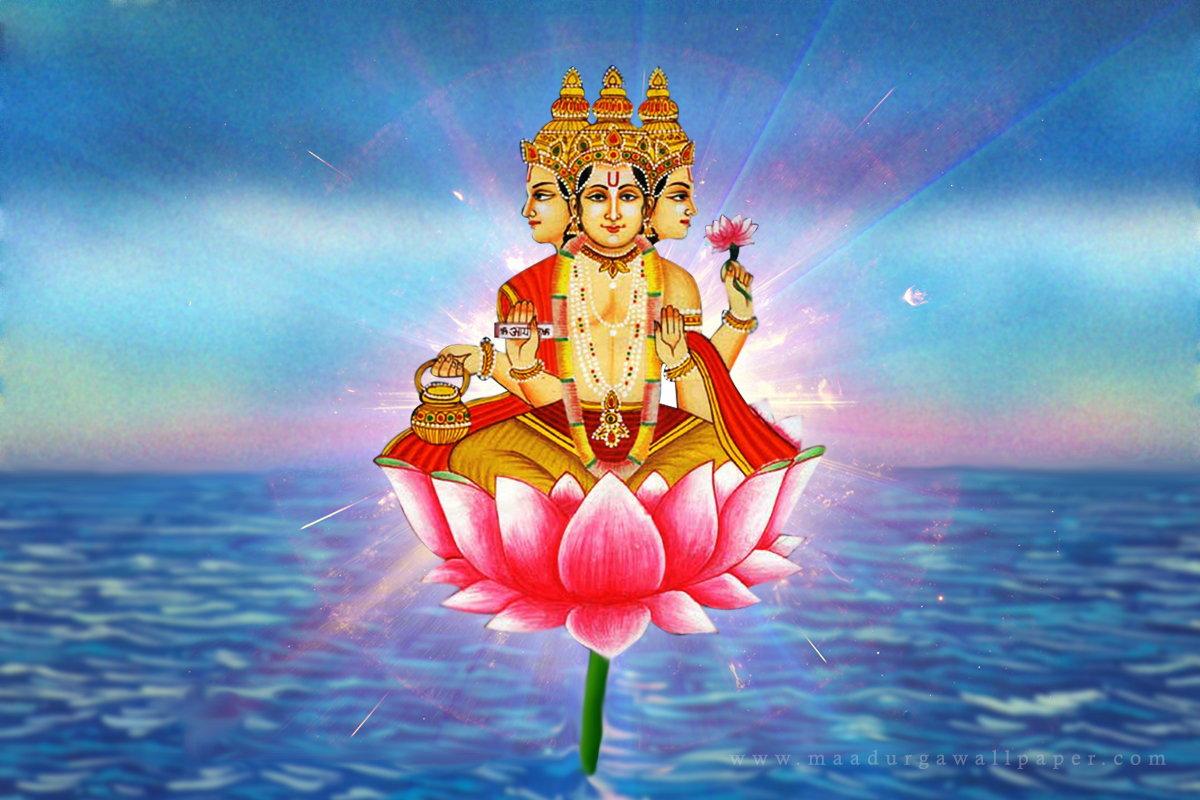1200x800 vishnu Tilak or Namam does Lord Brahma have on His forehead? Stack Exchange
