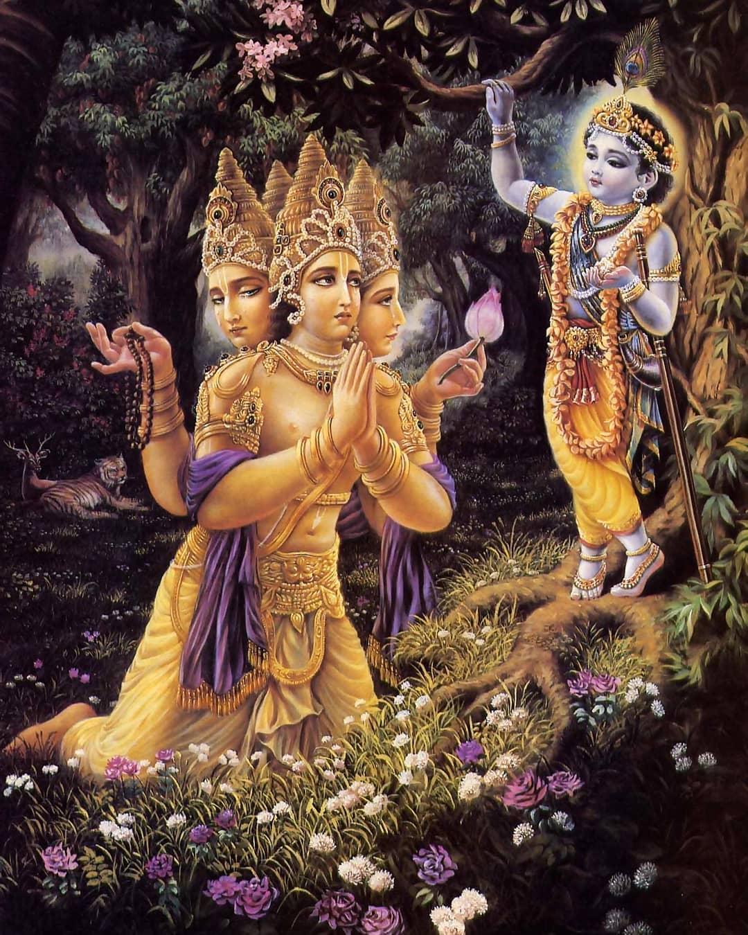 1080x1350 Best Lord Brahma Image. Download God Brahma Photo Wallpaper