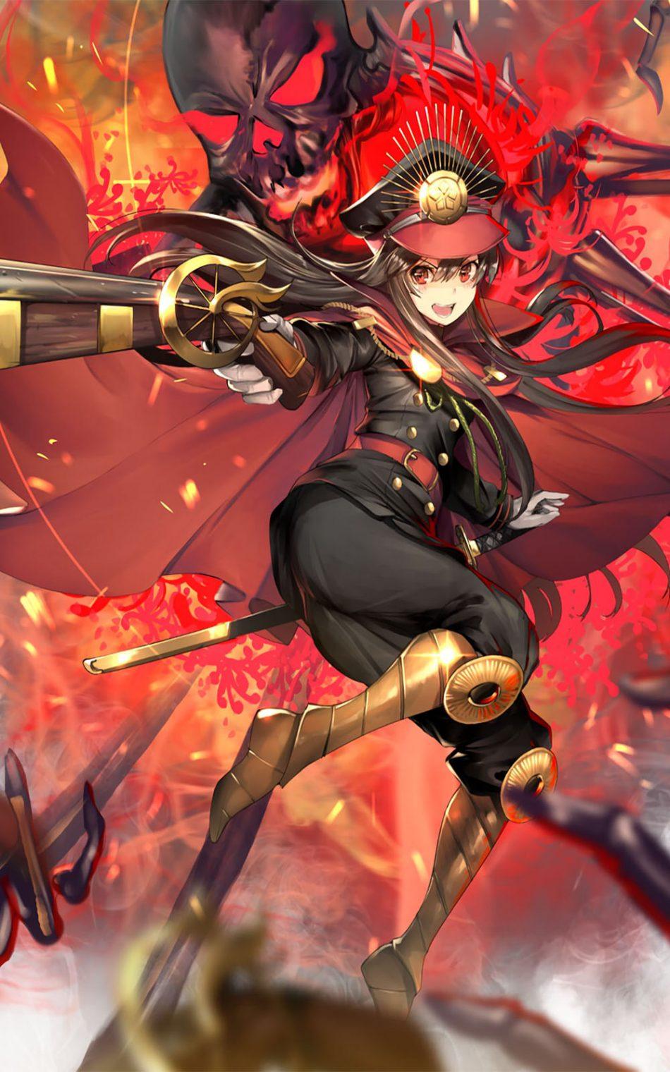 950x1520 Oda Nobunaga Fate Android Wallpaper