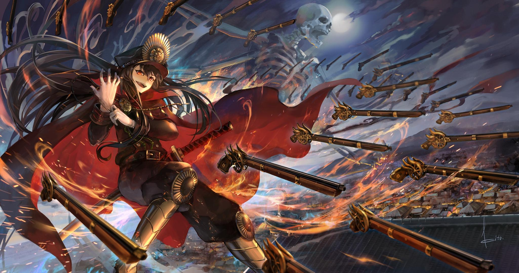 2050x1080 Oda Nobunaga (Fate Grand Order) HD Wallpaper And Background