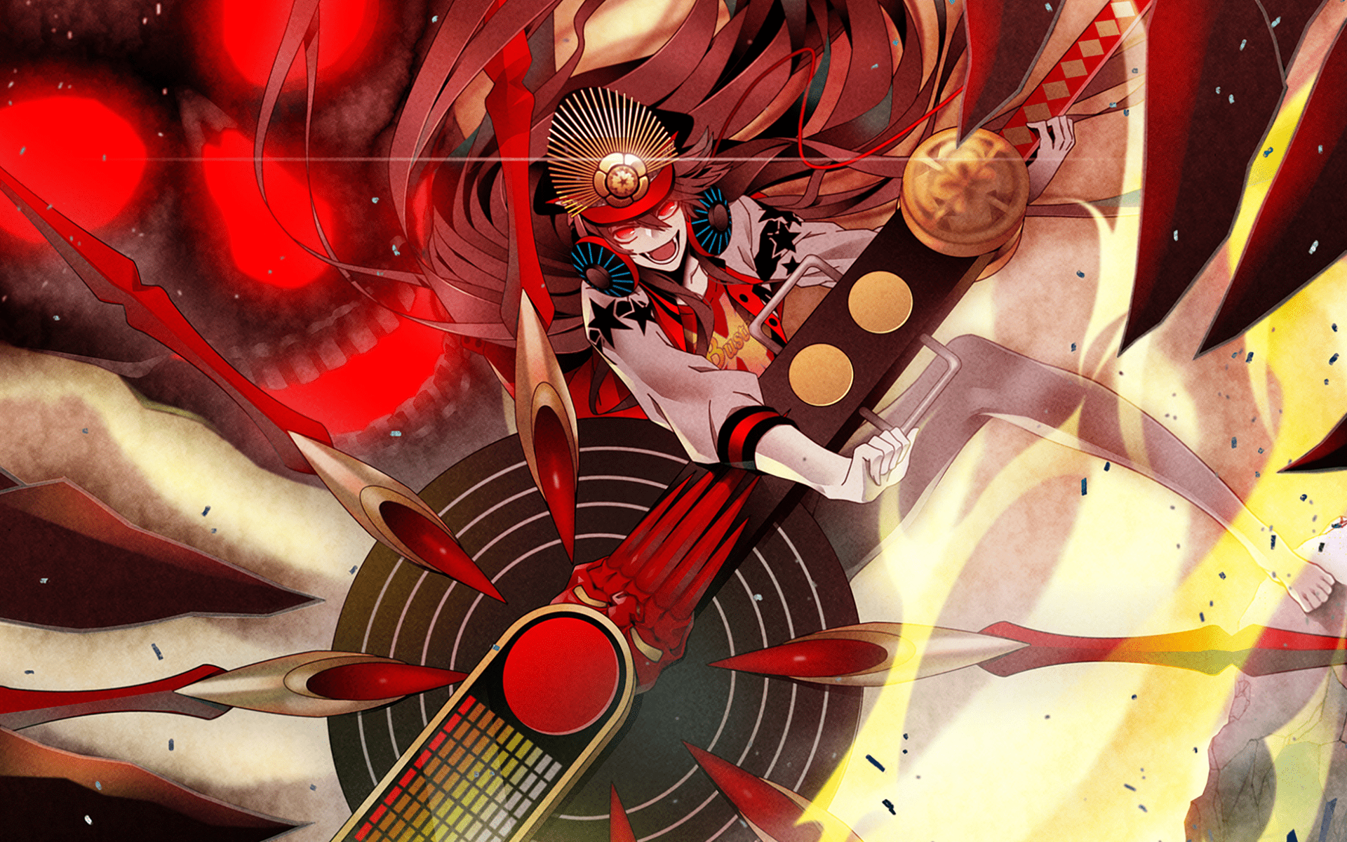 1920x1200 Download wallpaper Oda Nobunaga, red eyes, anime characters, manga, Fate Grand Order for desktop with resolution 1920x1200. High Quality HD picture wallpaper