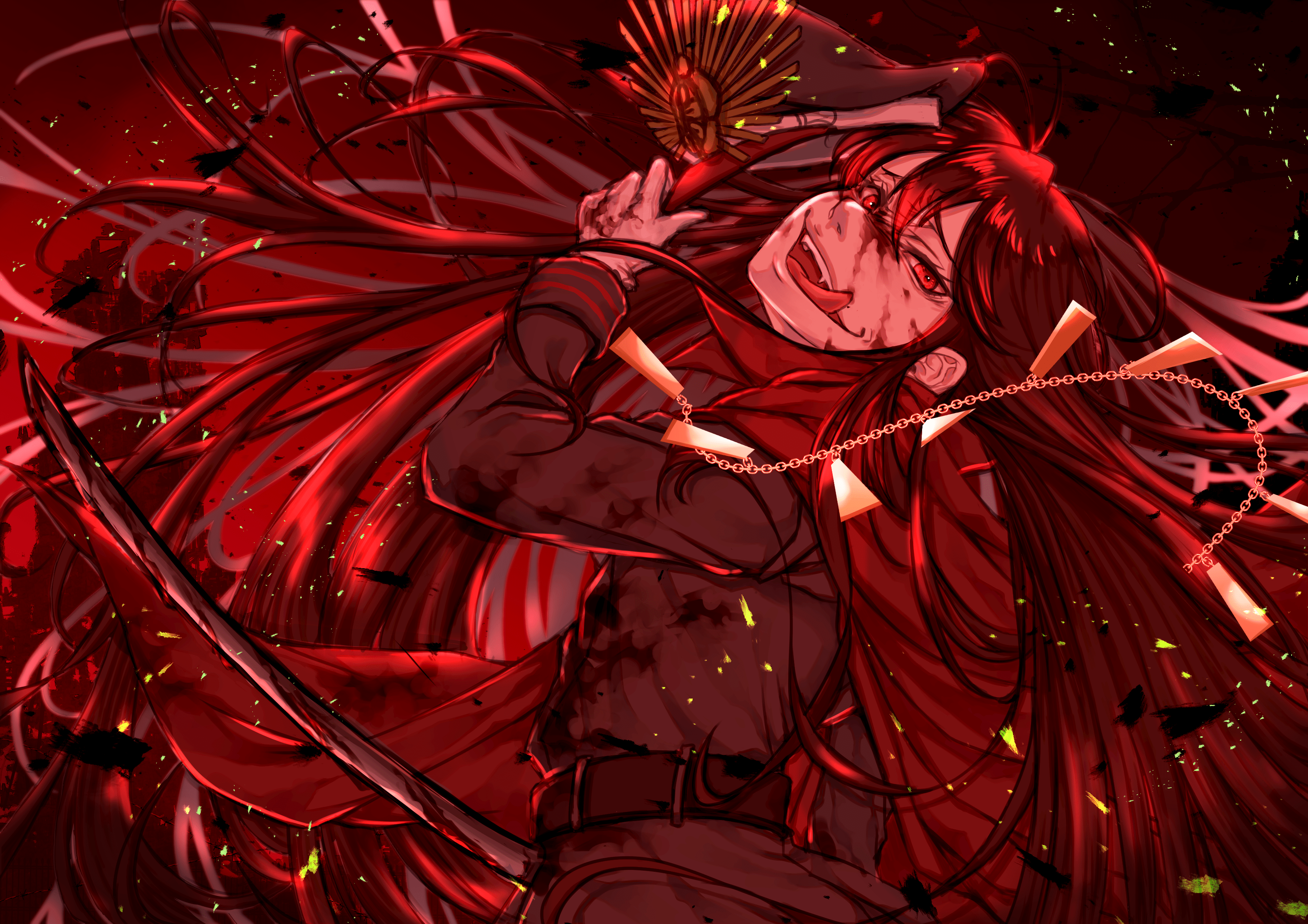 3508x2480 oda nobunaga and oda nobunaga (fate and 1 more) drawn