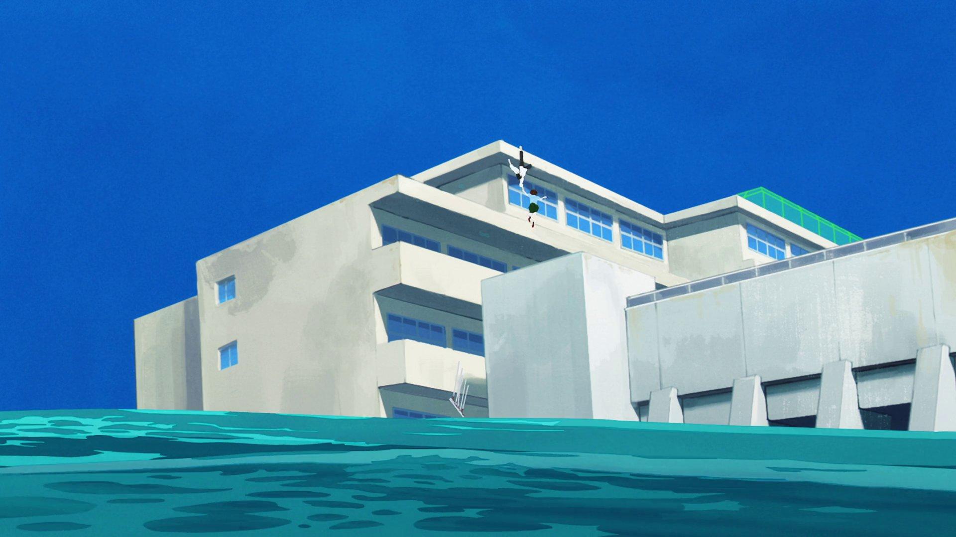 1920x1080 Anime Background Art Boy Art director: Mari Fujino
