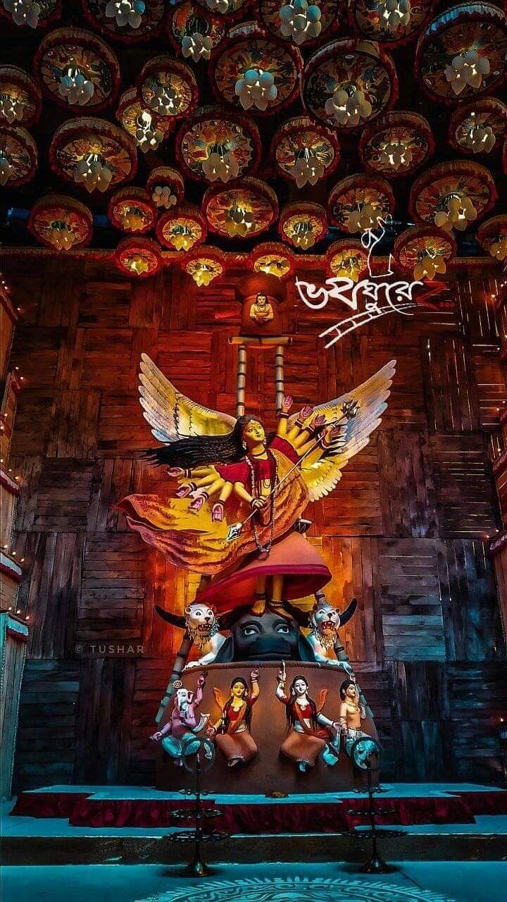 720x1280 Durga Puja Kolkata, West Bengal, India. Durga puja kolkata, Durga, Durga image