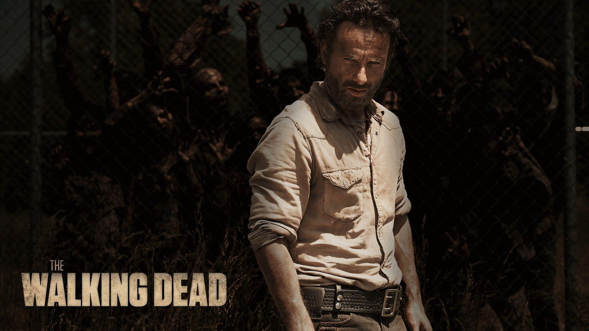 1920x1080 HD wallpaper: TV Show, The Walking Dead, Andrew Lincoln, Rick Grimes, Zombie