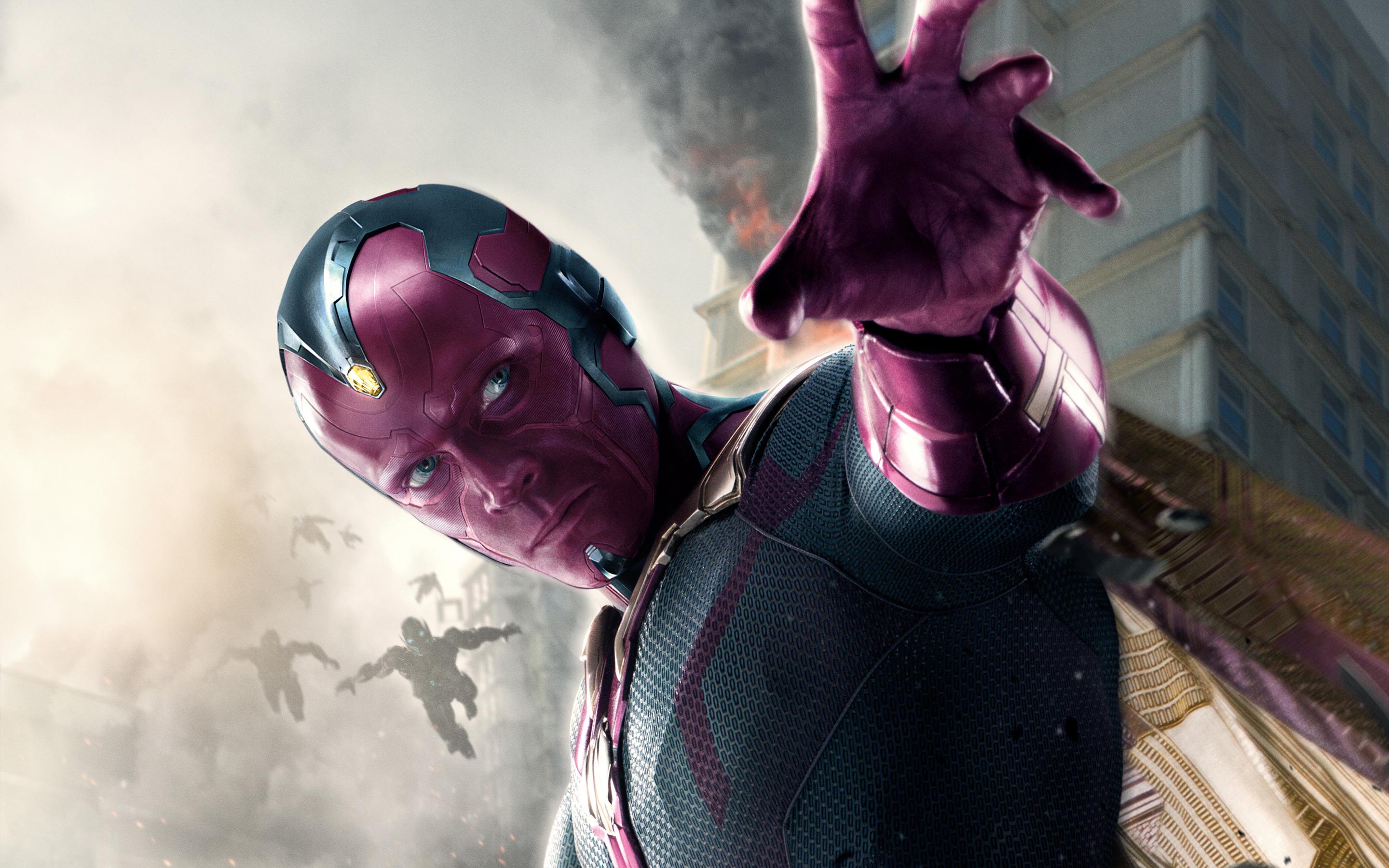 2880x1800 Vision (Marvel Comics) HD Wallpaper and Background