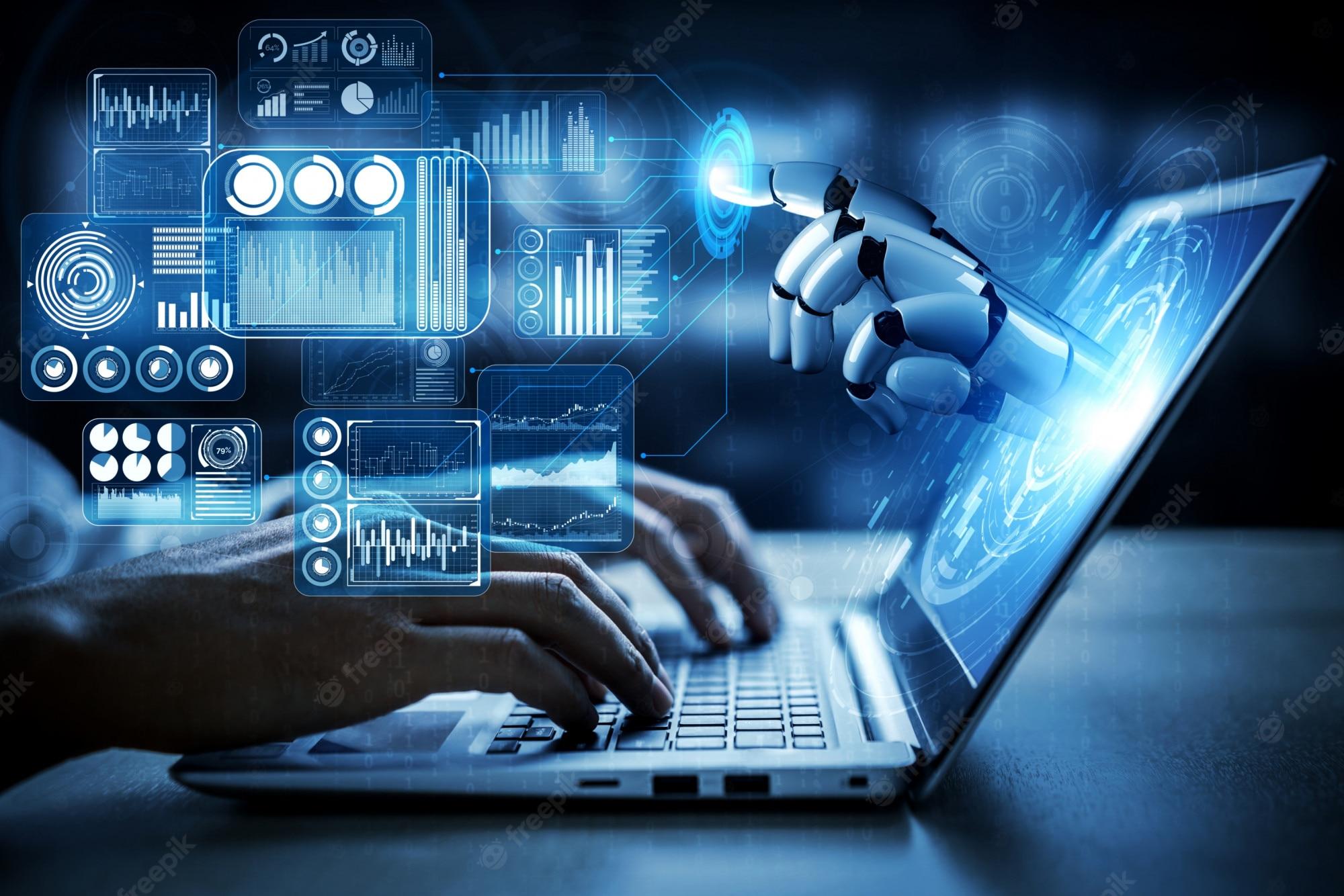2000x1334 Artificial Intelligence Background Image. Free Vectors, & PSD