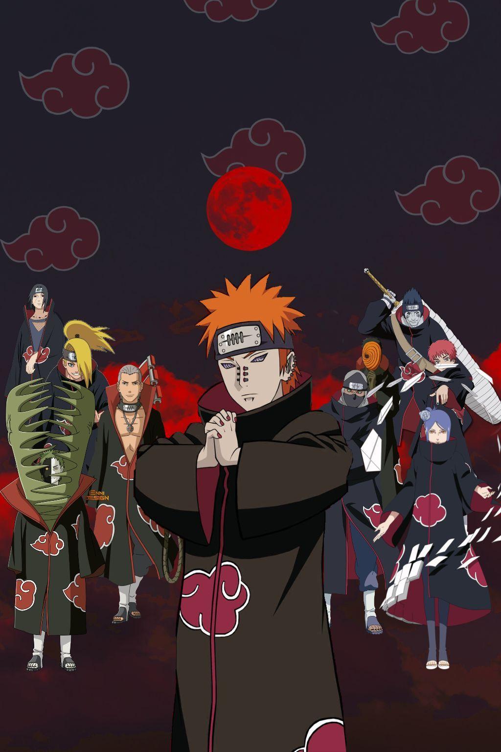 Akatsuki  Wallpaper naruto shippuden, Thanks giving wallpaper iphone,  Naruto wallpaper iphone