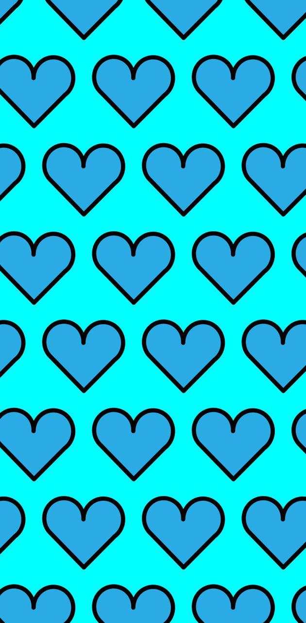 Black and Blue Hearts Wallpapers - Top Free Black and Blue Hearts