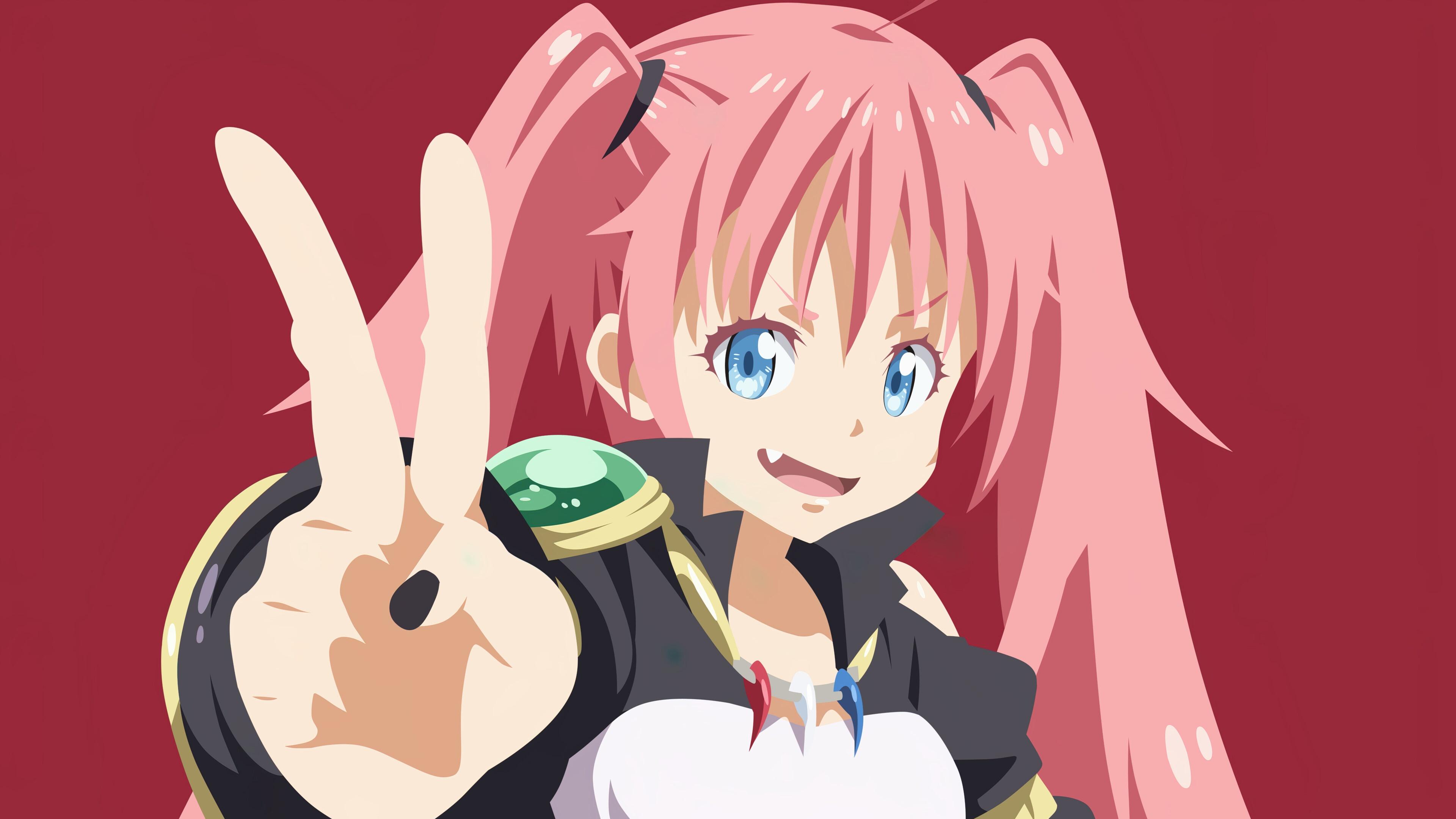 3840x2160 wallpaper, milim, that time i got reincarnated as a slime, 8k, HD Gallery HD Wallpaper