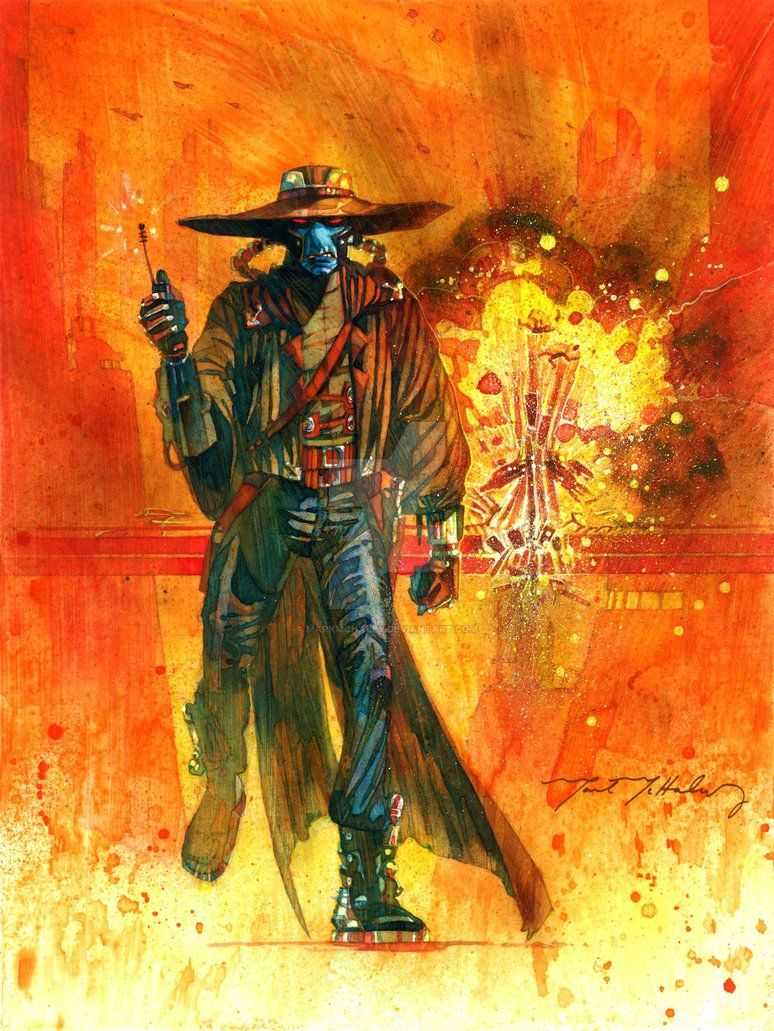 774x1031 Fire Cad Bane Wallpaper