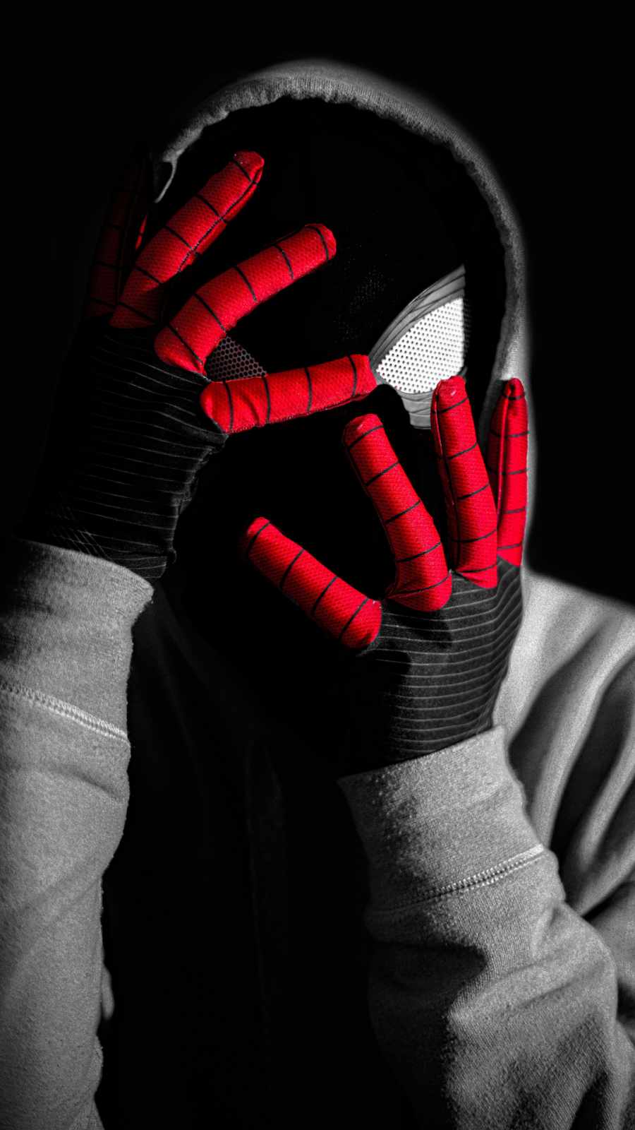 900x1600 Spiderman Portrait Cosplay IPhone Wallpaper Wallpaper : iPhone Wallpaper
