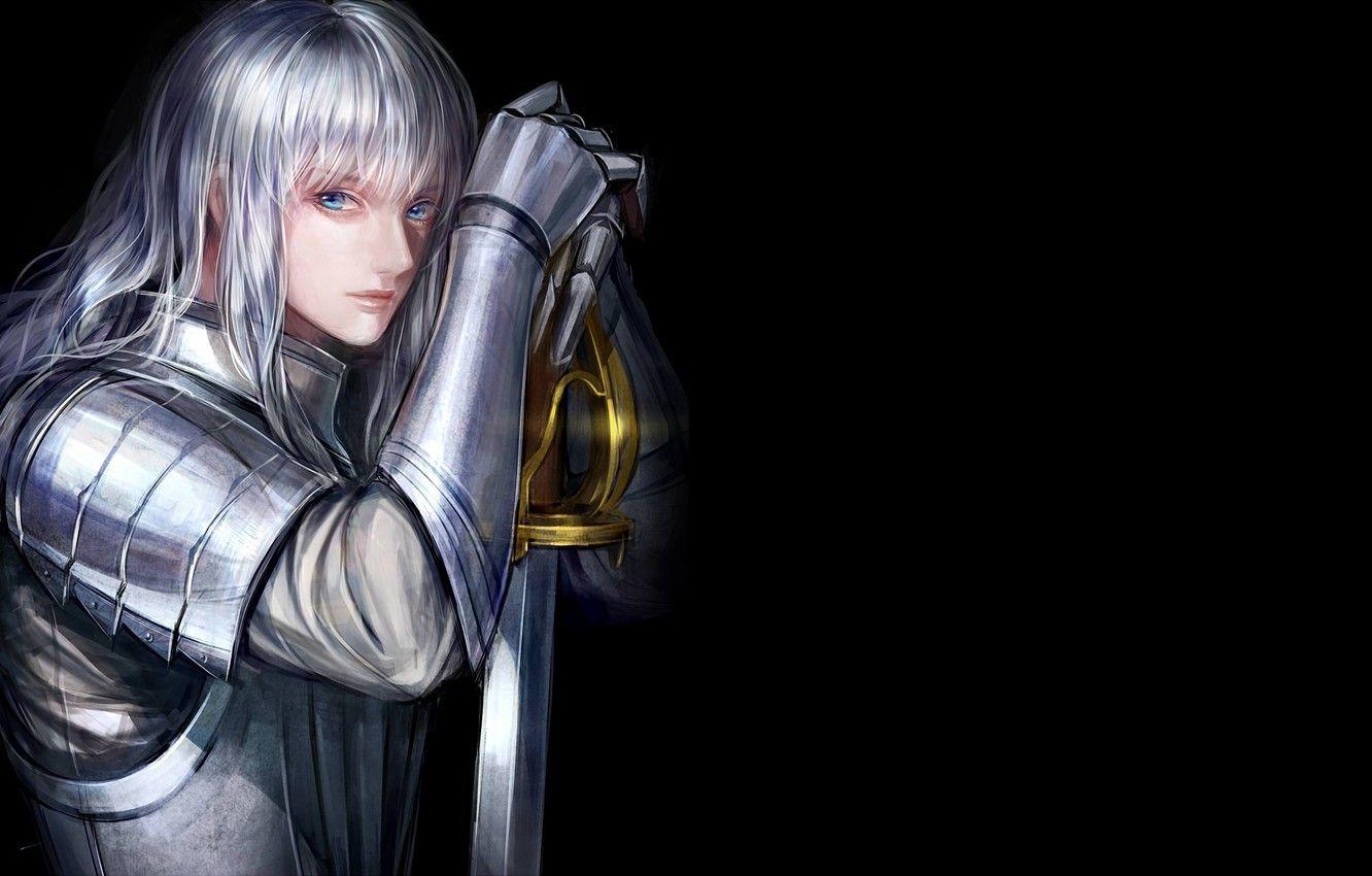 1332x850 Wallpaper demon, sword, game, armor, devil, anime, man, ken, blade