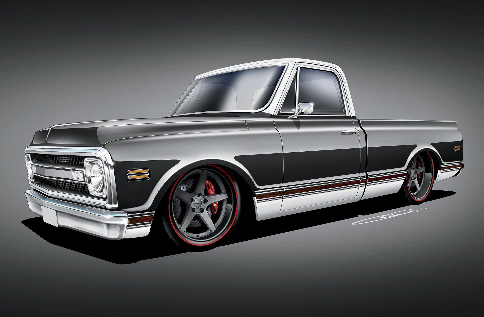 2048x1340 Chevy C10 Wallpaper