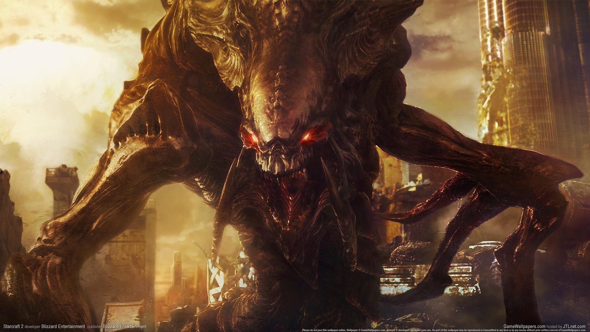 1920x1080 Starcraft 2 Marine Wallpaper