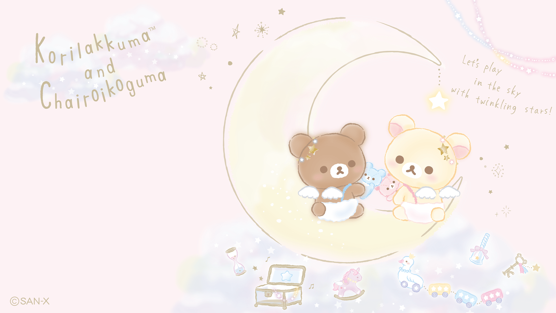 1920x1080 Super Kawaii FREE San X Wallpaper!