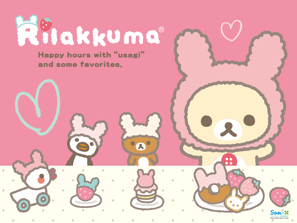 1024x768 Rilakkuma Wallpaper Archives