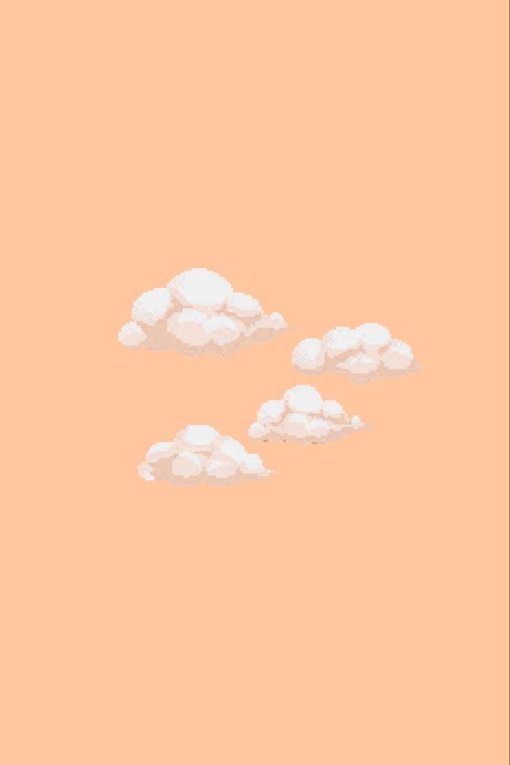 736x1104 Wallpaper I Made. Orange aesthetic, Orange wallpaper, Peach wallpaper