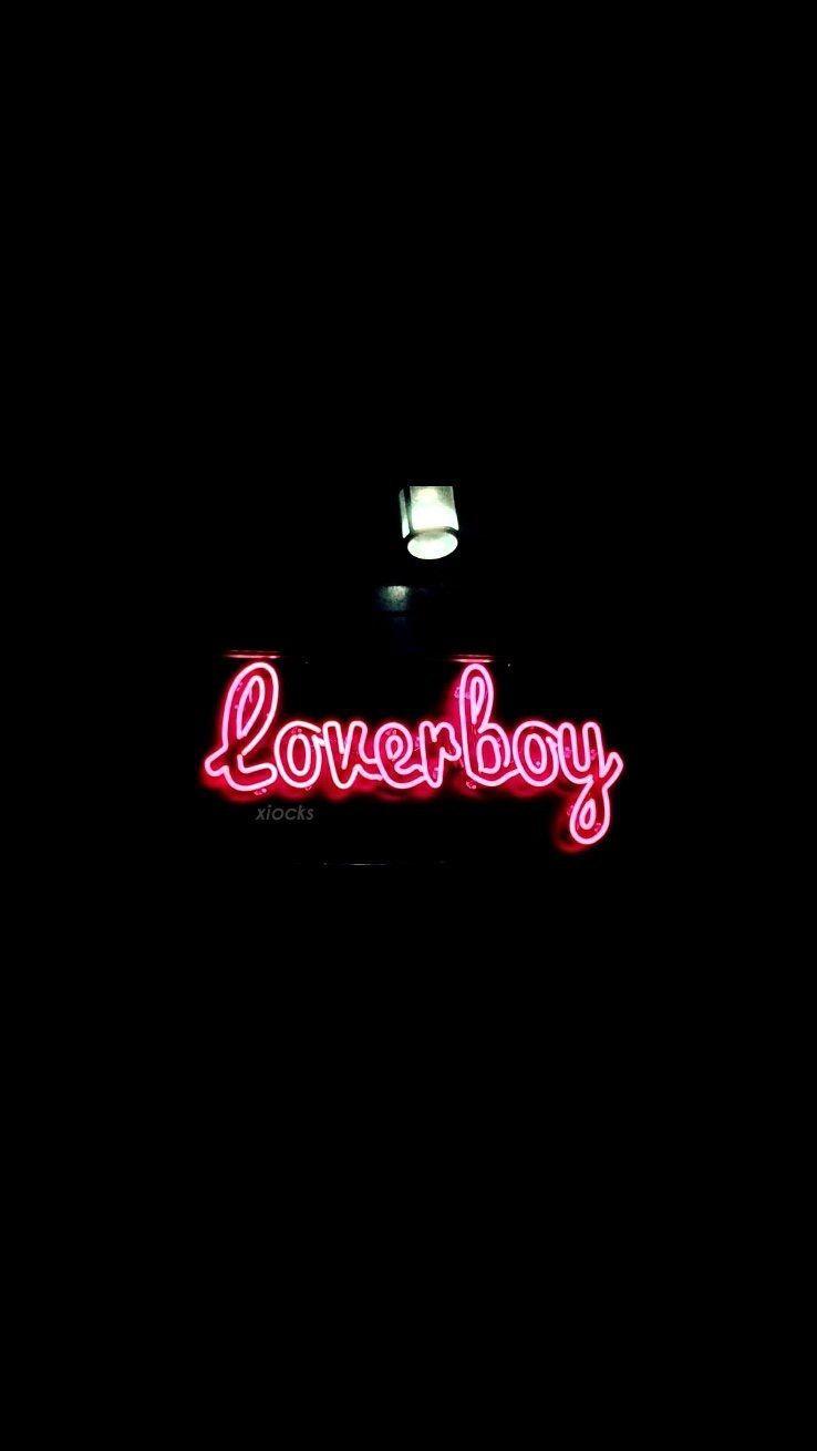 738x1310 Loverboy Wallpaper Background. Neon