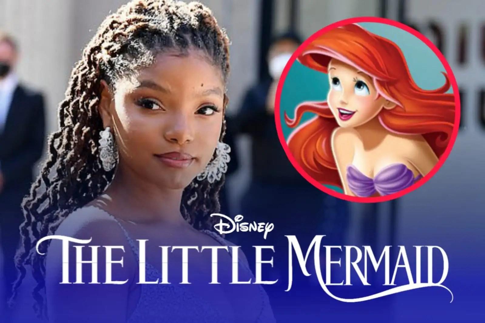 1599x1066 SEE IT: Halle Bailey In The Recording Booth For 'The Little Mermaid'