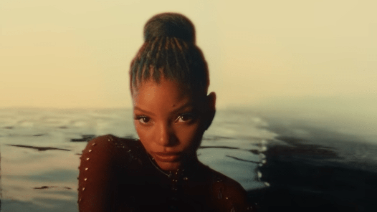 1280x720 The Little Mermaid Is Still A Ways Away, But Halle Bailey Channels Ariel In Recent Ocean Pics