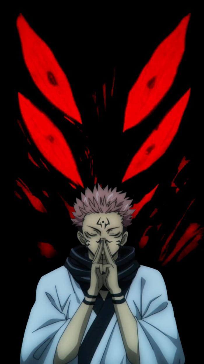 700x1244 Sukuna Wallpaper
