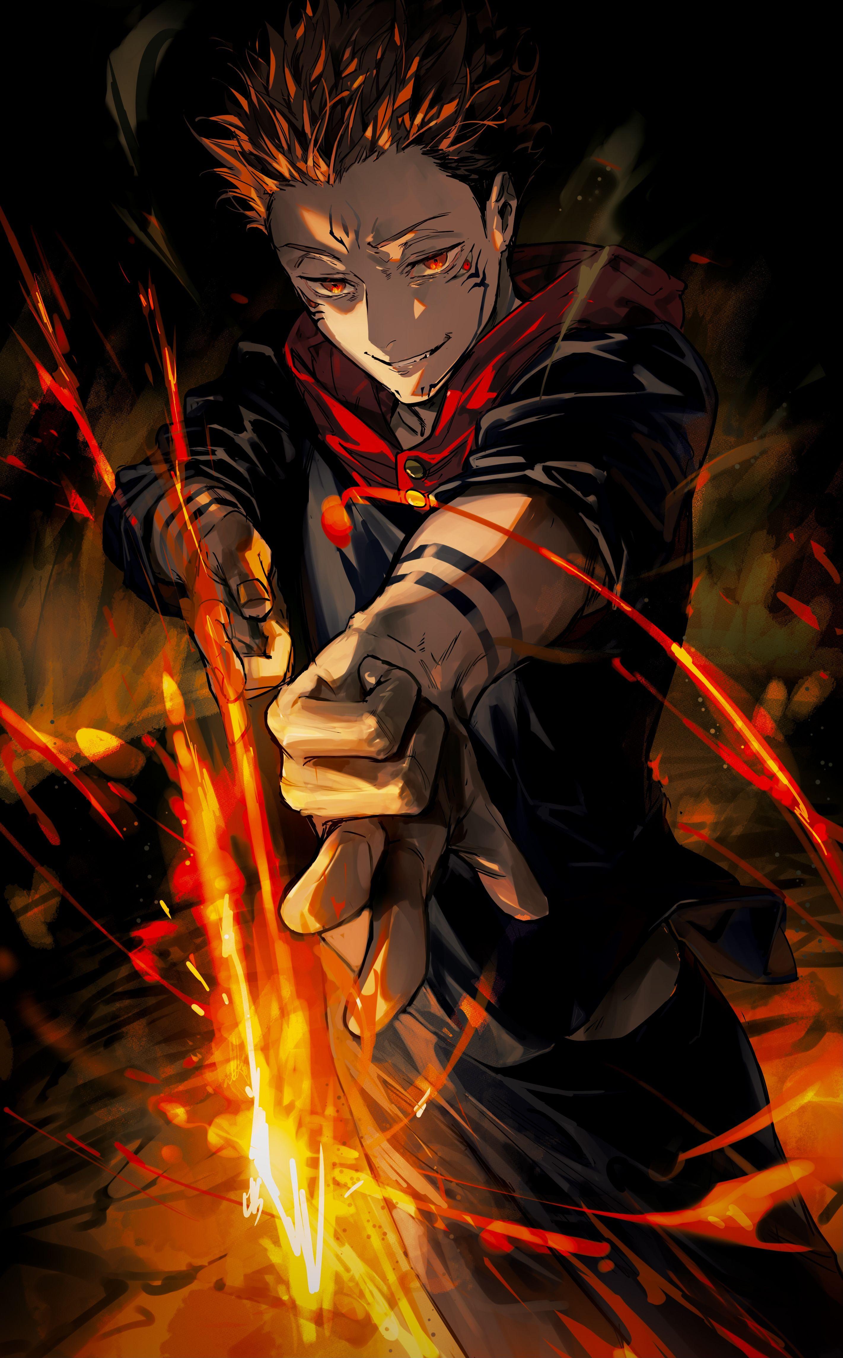 2843x4575 Sukuna 4k iPhone Wallpaper
