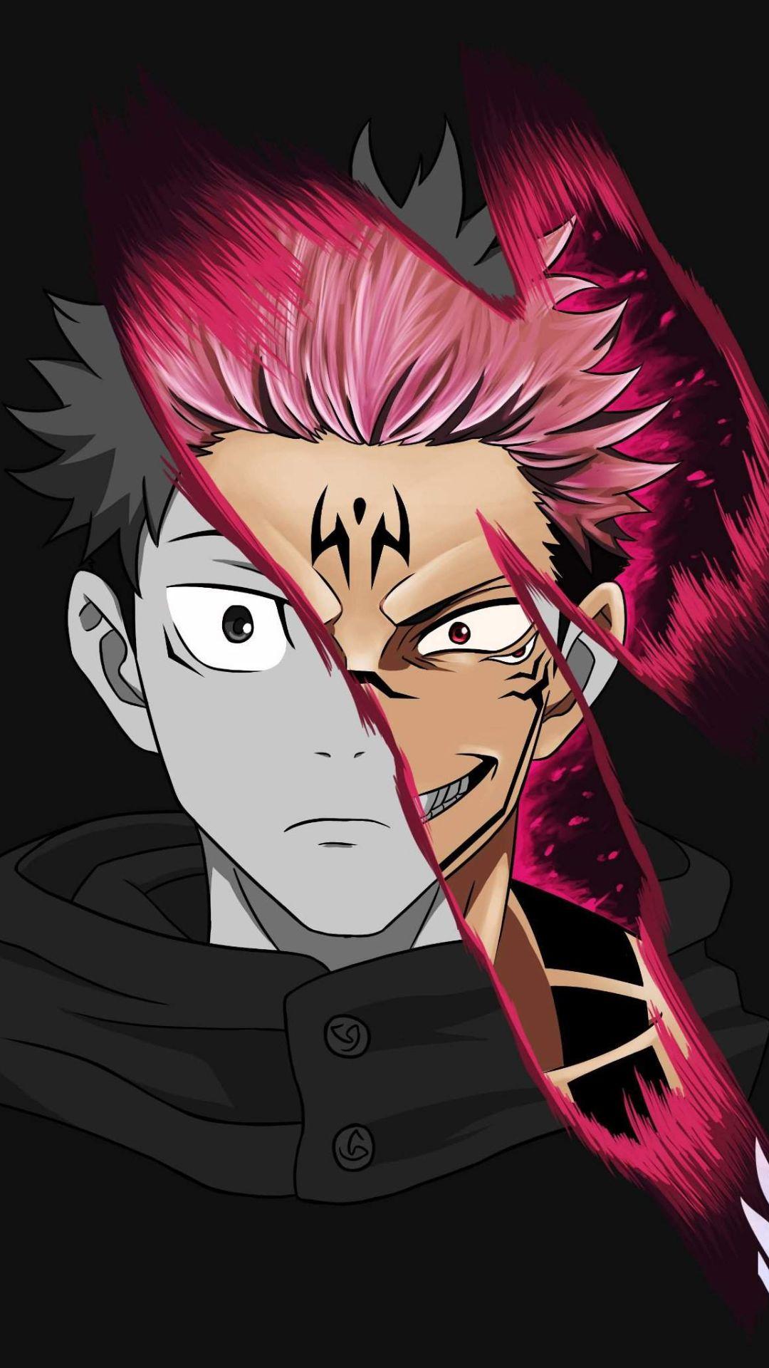 Sukuna Jujutsu Kaisen Anime Wallpaper iPhone Phone 4K #6330e