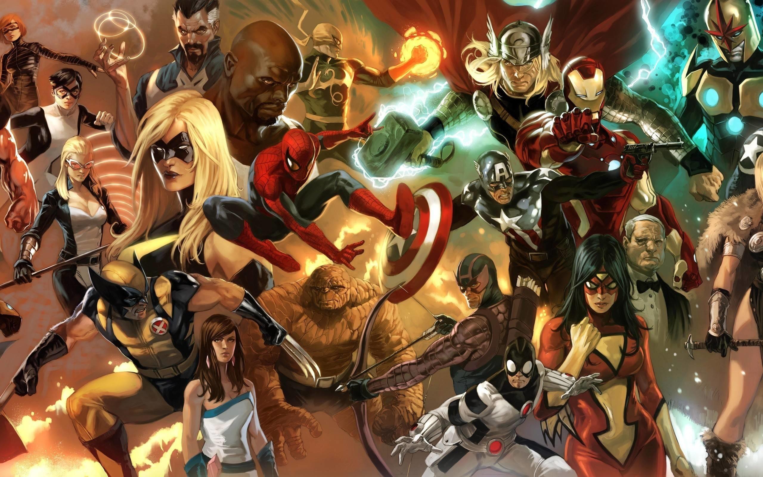 2560x1600 Marvel Wallpaper For Desktop