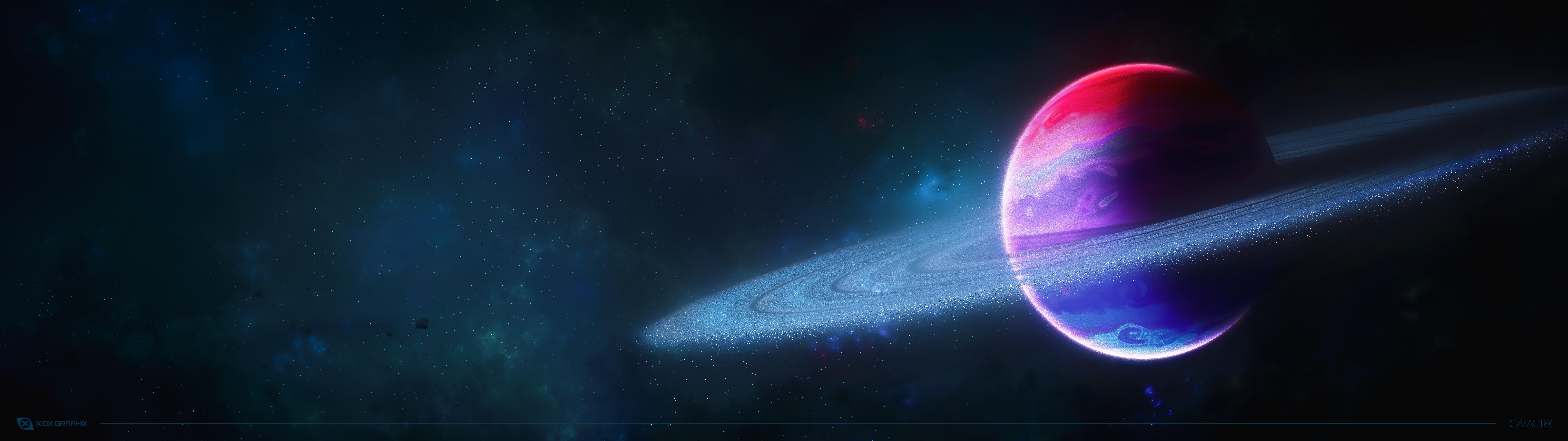 7680x1440 wallpaper space