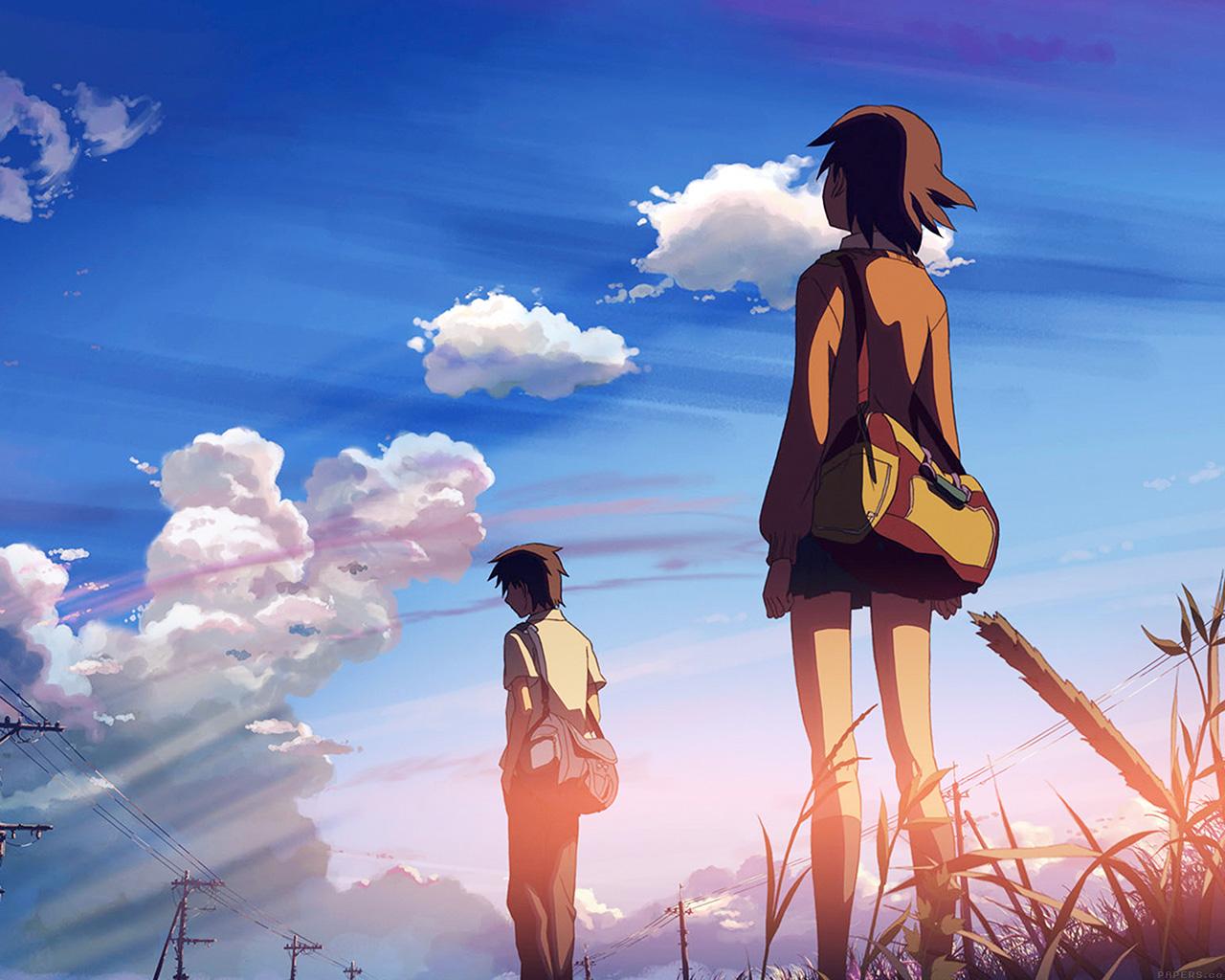 1280x1024 wallpaper for desktop, laptop. departure love anime illust art