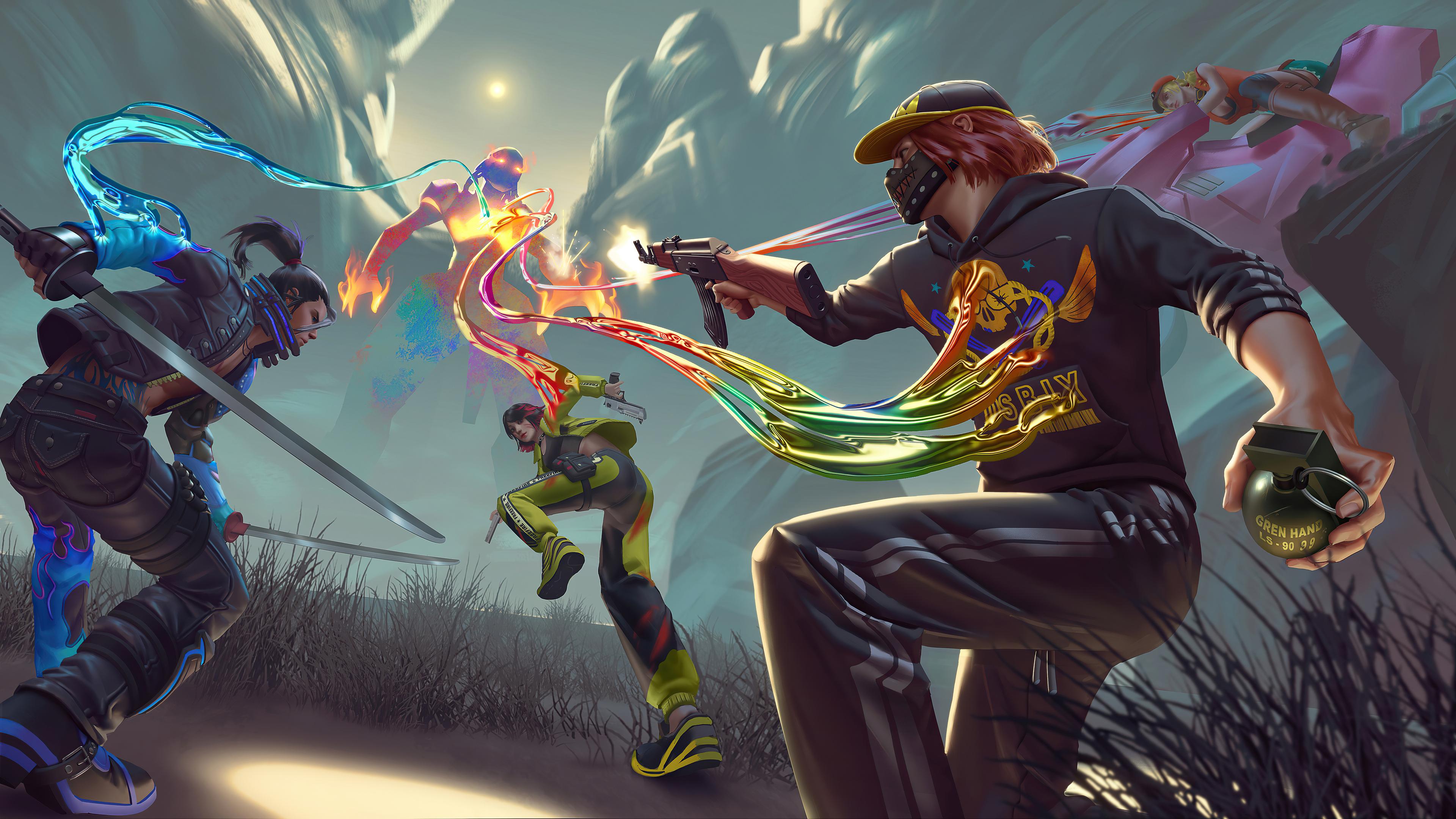 3840x2160 Download Video Game Garena Free Fire 4k