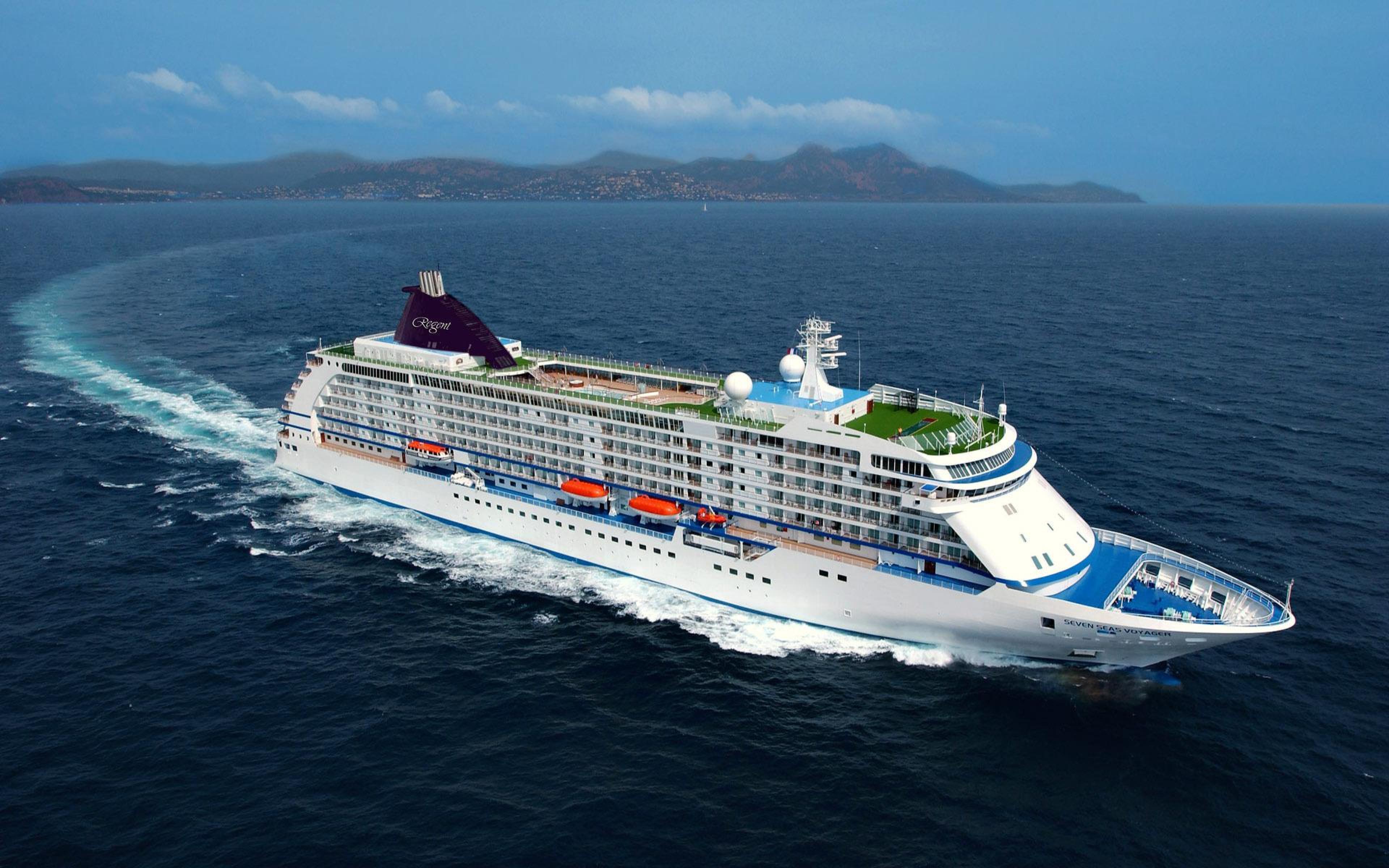 3840x2400 Cruise Photography Seven seas voyager cruise ship Ship HD Wallpaper