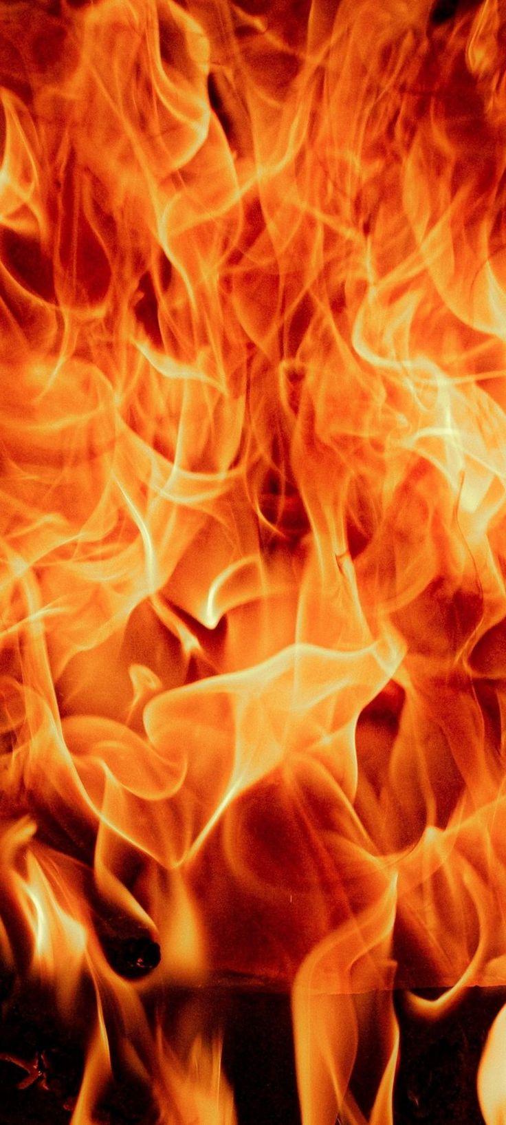 Free Photo  Abstract fire iphone wallpaper, realistic burning flame image