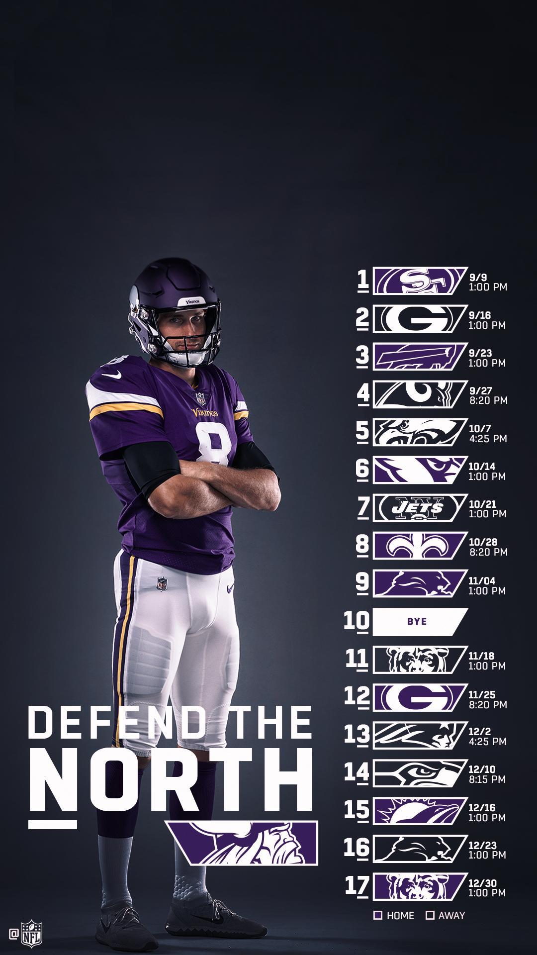 1080x1920 NFL - fans. Your new phone wallpaper is here! #Kickoff2018 #SKOL