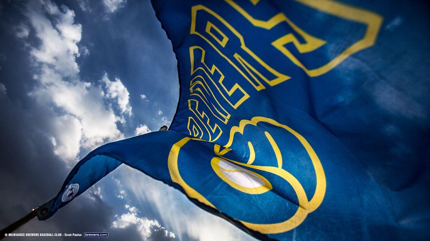 1366x768 Milwaukee Brewers 2018 Wallpaper Brewers Desktop Background