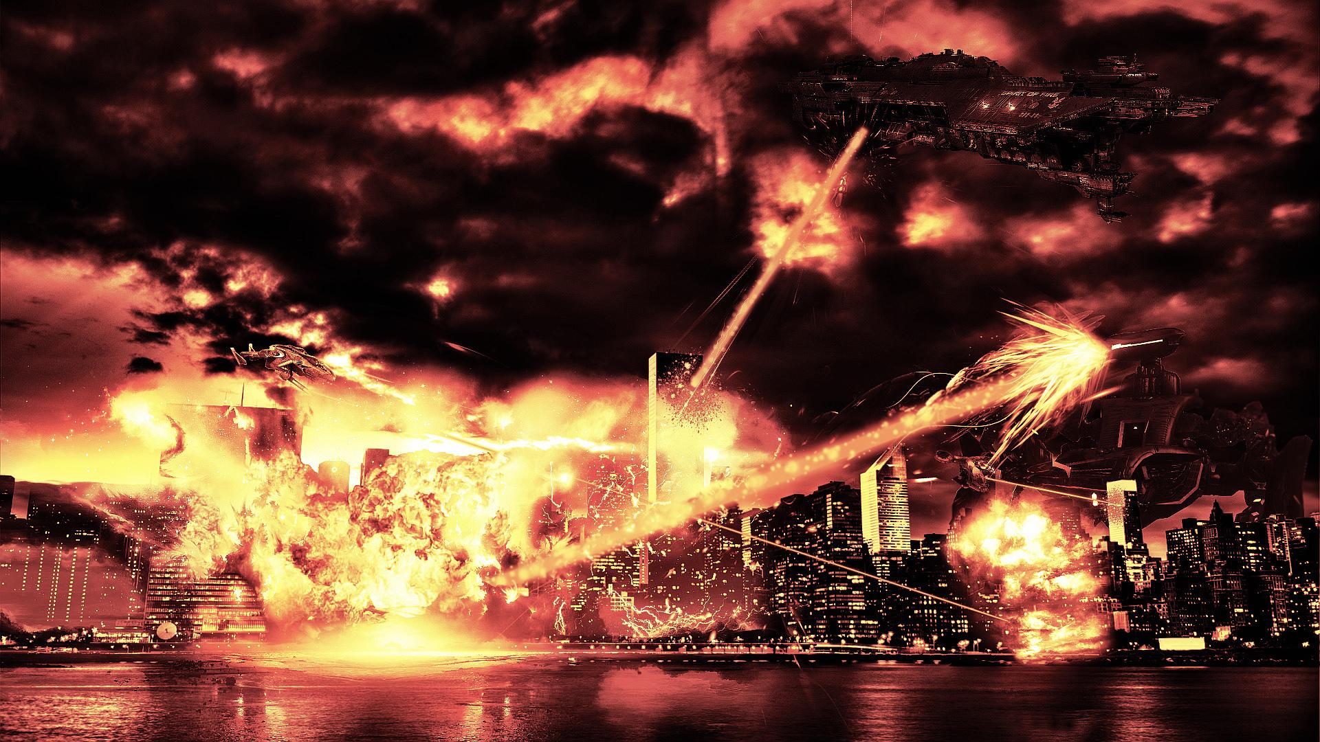 1920x1080 City