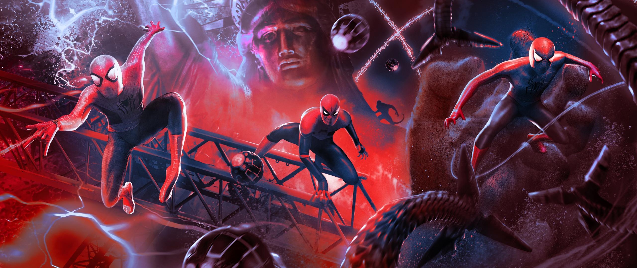2560x1080 Spider Man: No Way Home Wallpaper 4K, Ultrawide