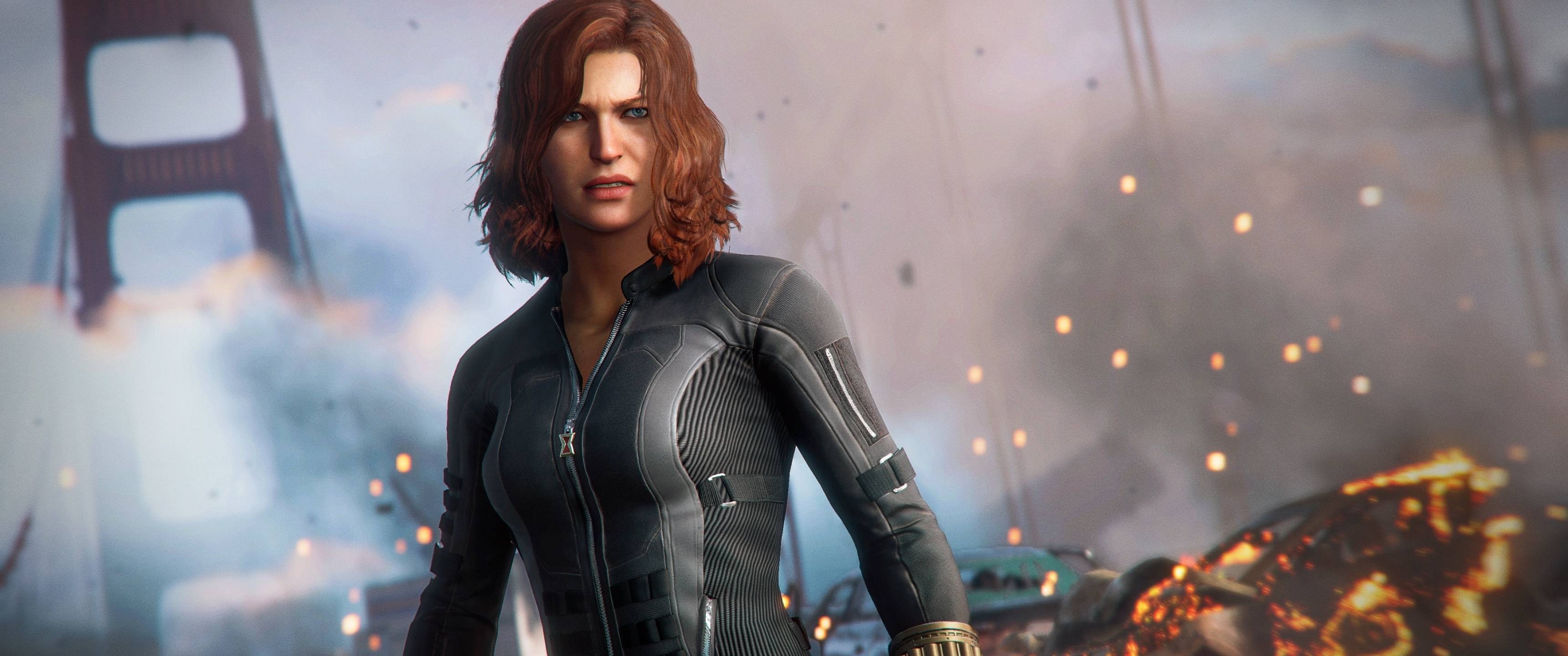 3440x1440 New Black Widow Marvel's Gaming Avengers 3440x1440 Resolution Wallpaper, HD Games 4K Wallpaper, Image, Photo and Background